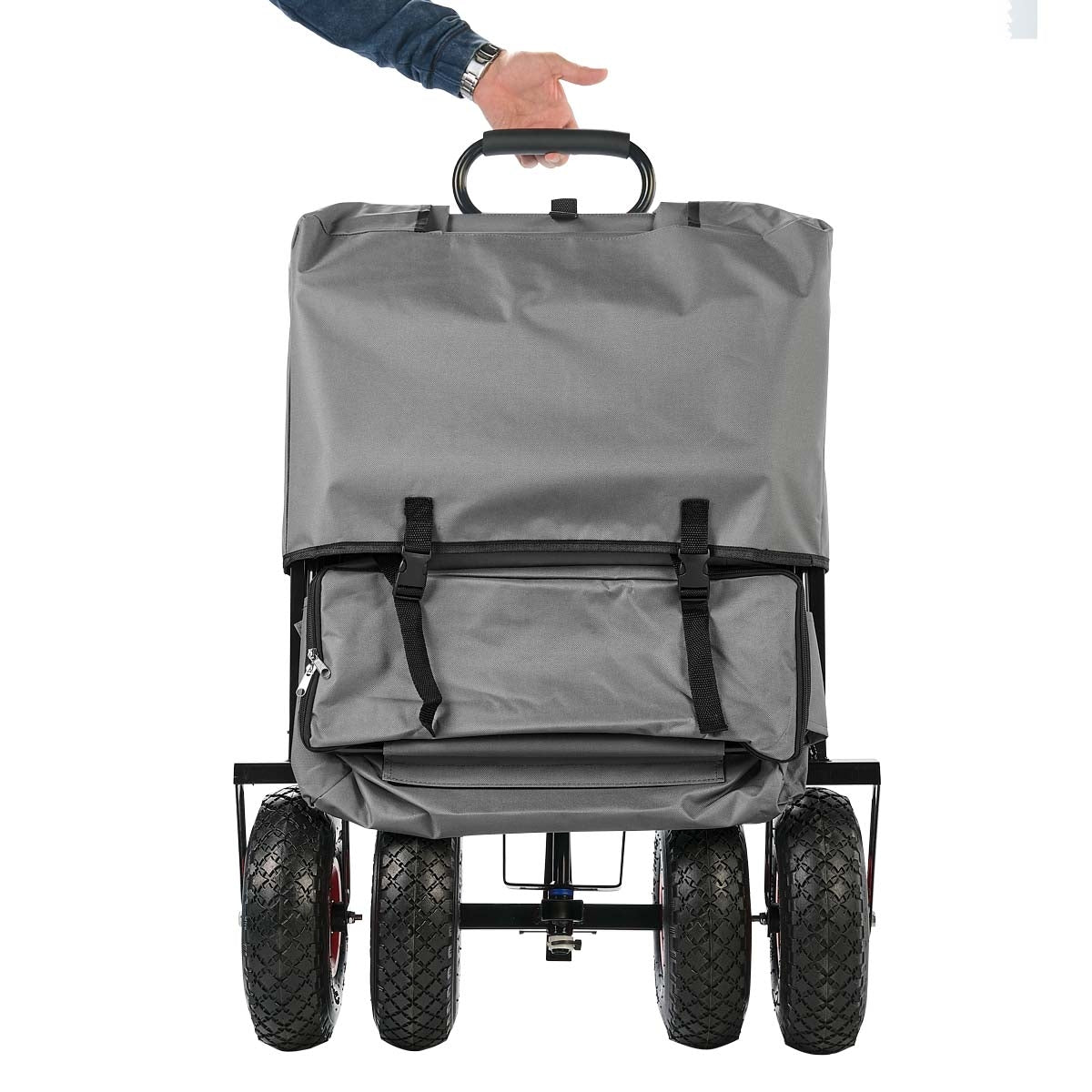 BRAST Bollerwagen / grau