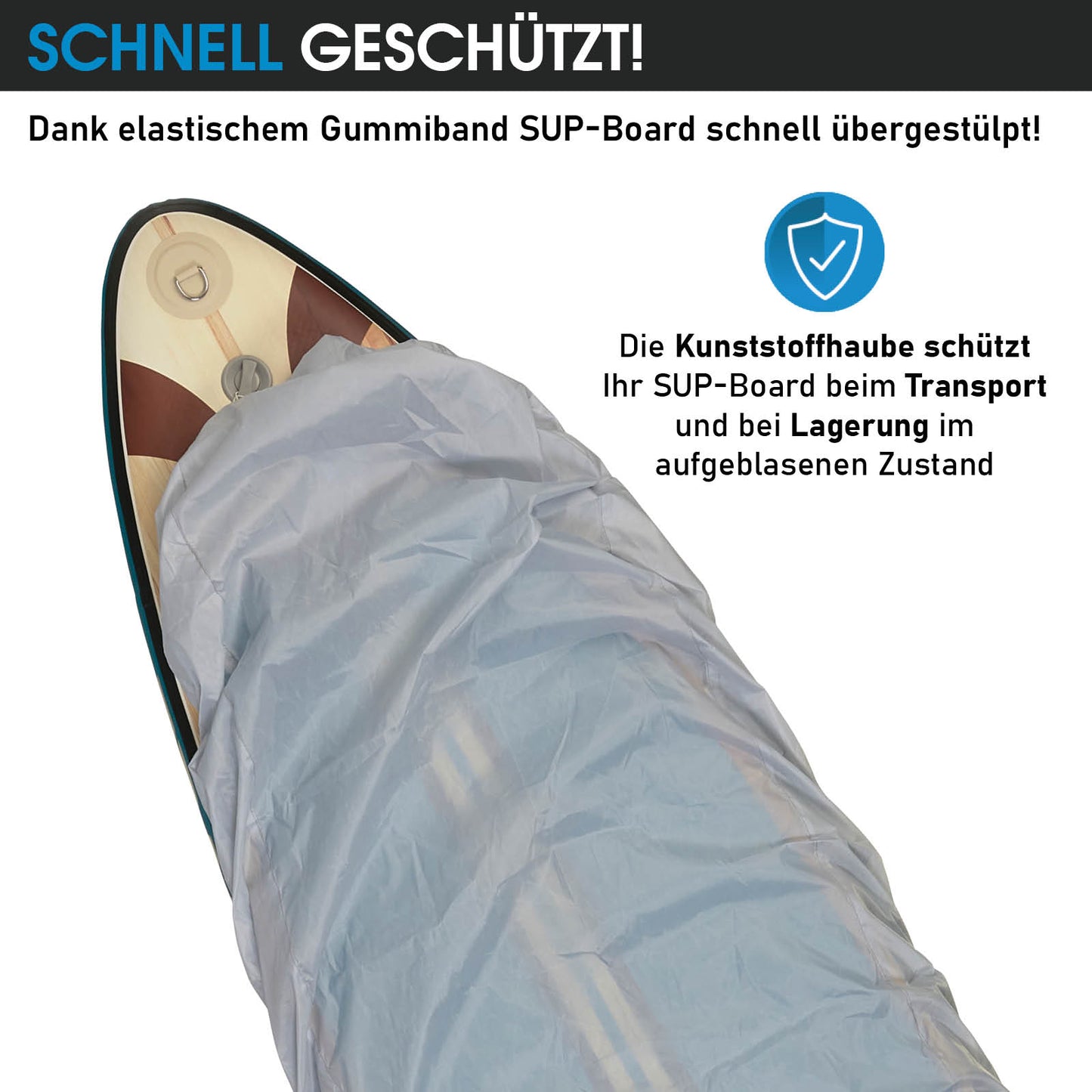 SUP Board Tragegurt mit Schutzhaube