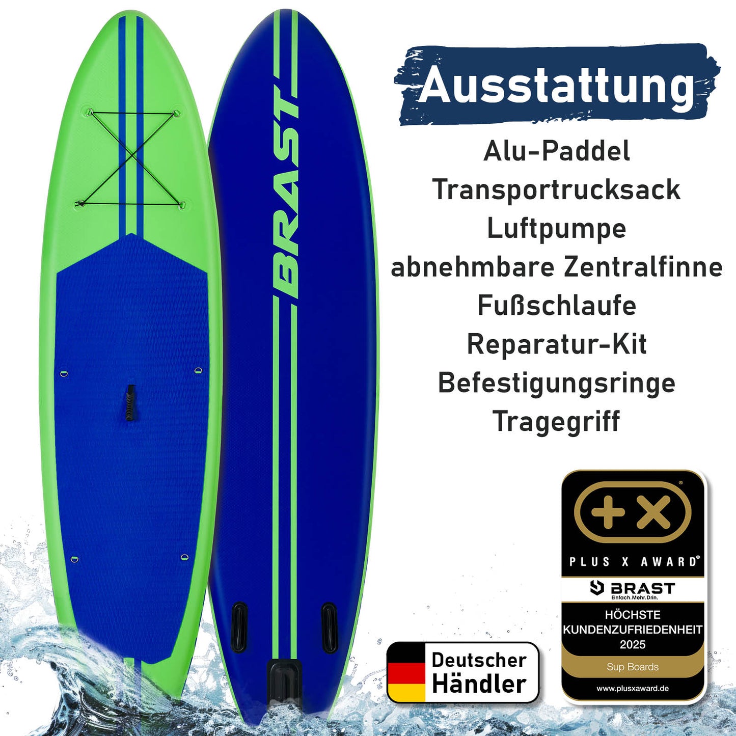 SUP Board aufblasbar PRIMO 320 green