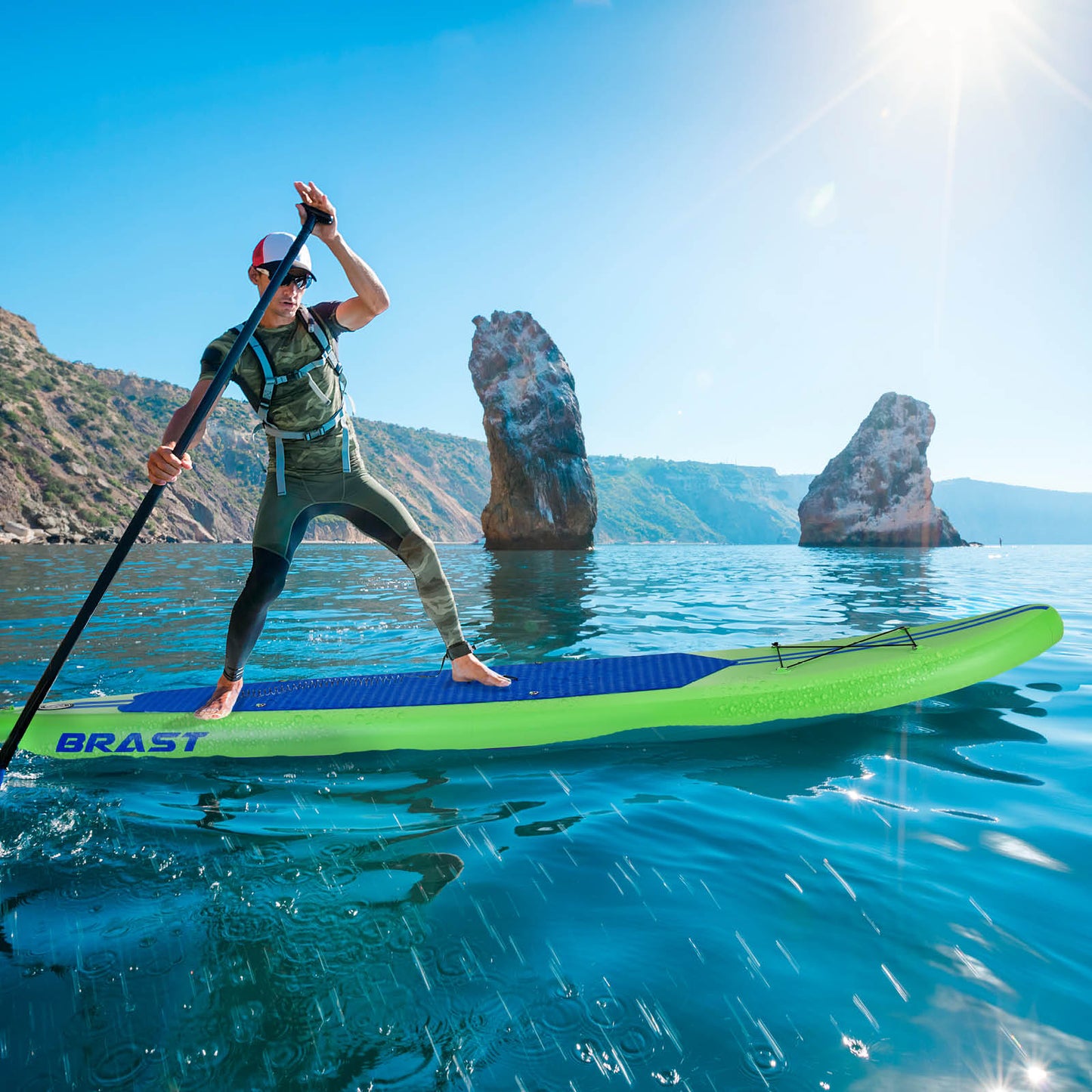 SUP Board aufblasbar PRIMO 320 green
