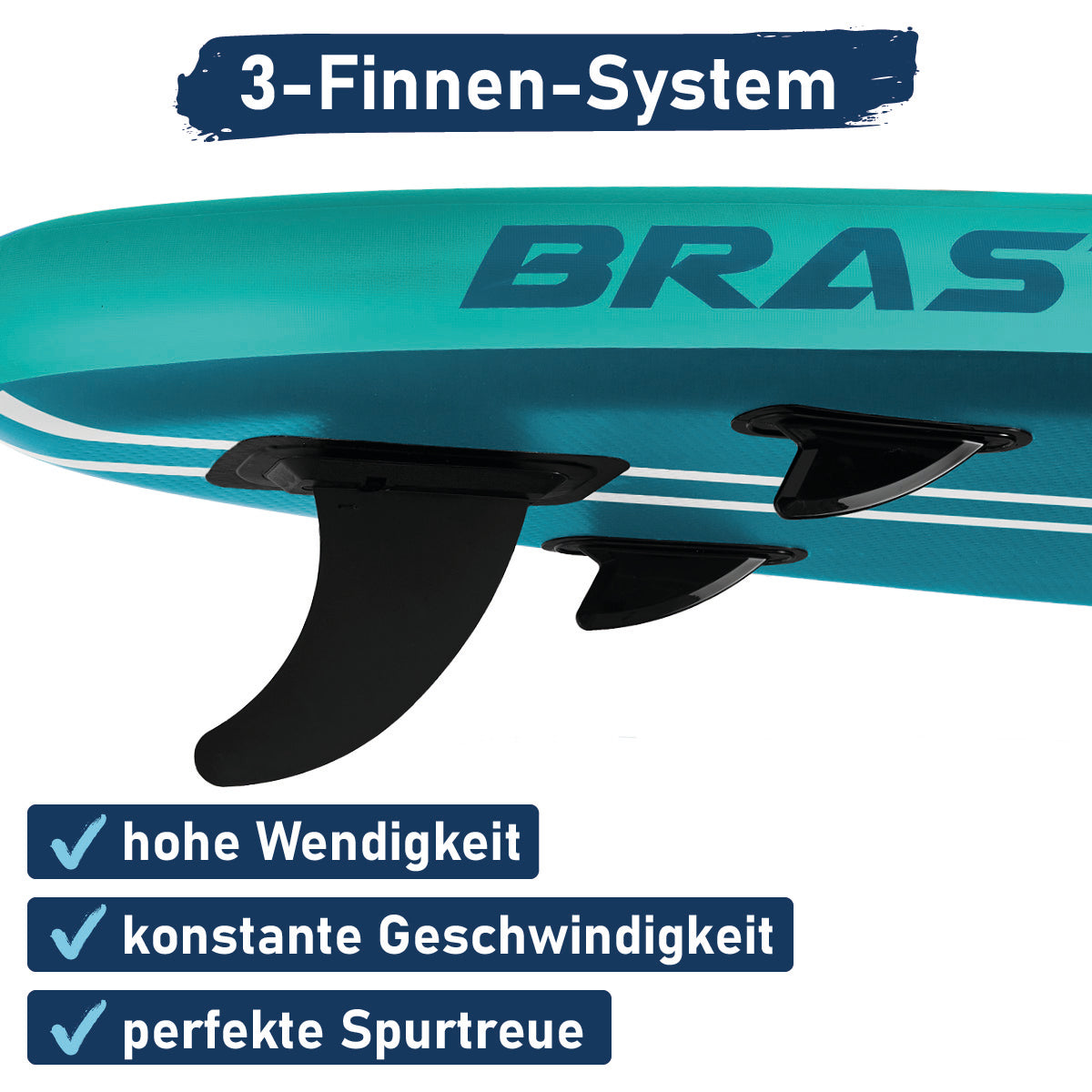 SUP Board aufblasbar PRIMO 320 petrol