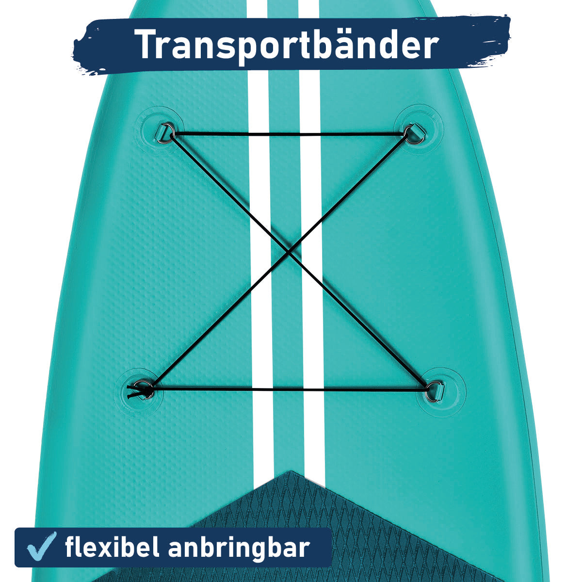 SUP Board aufblasbar PRIMO 320 petrol