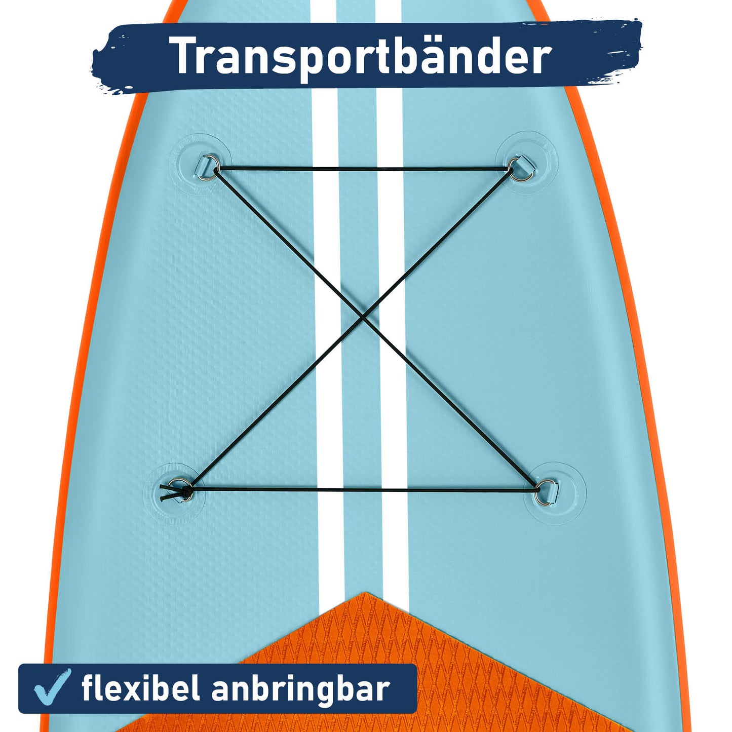 SUP Board aufblasbar PRIMO 320 light blue