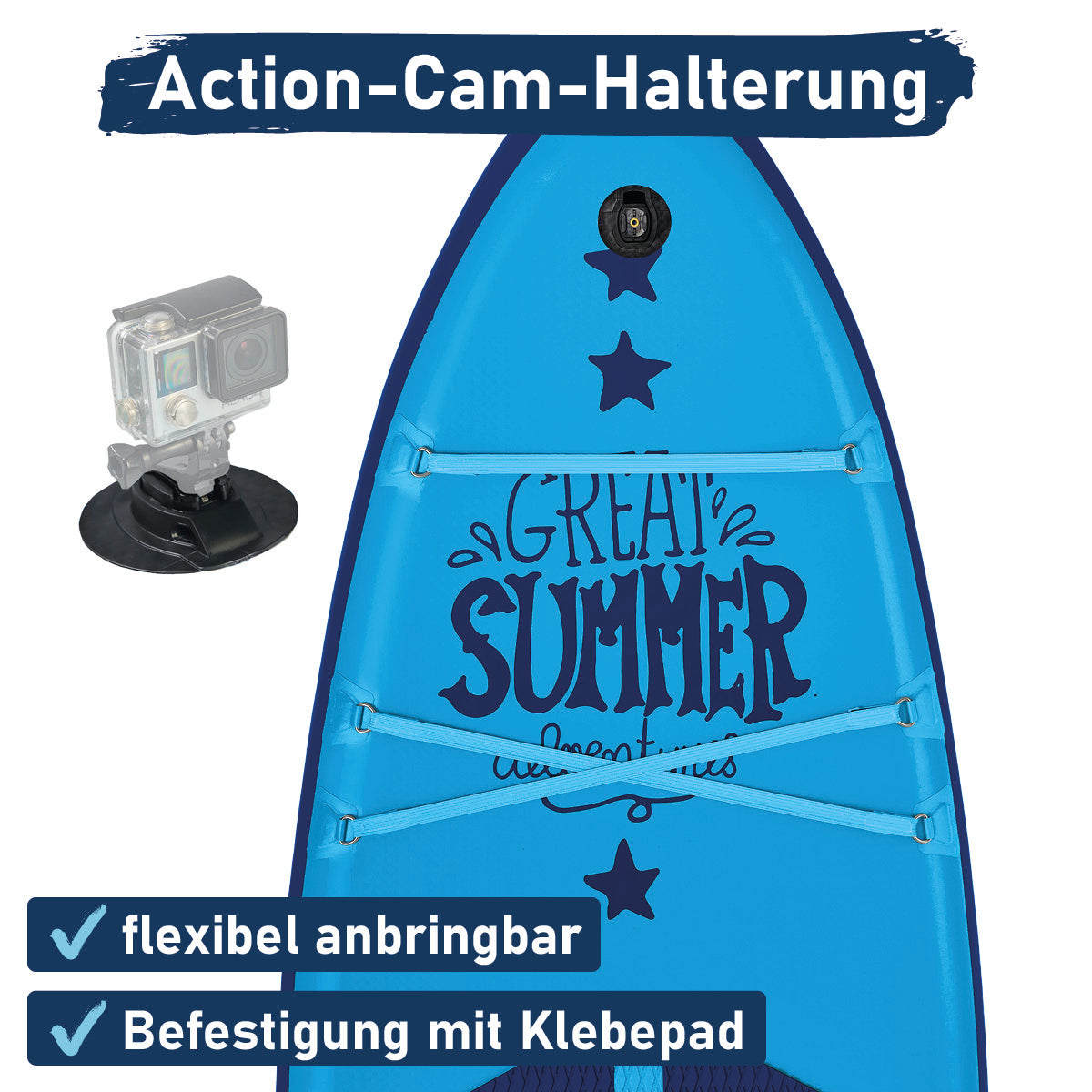 Aufblasbares SUP Board Set SUMMER 320 blue