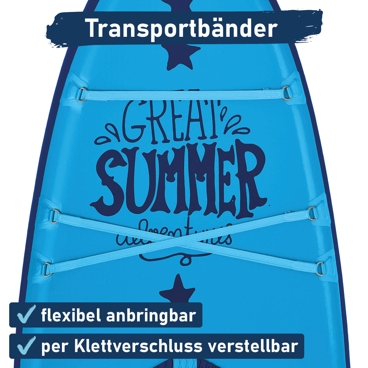 Aufblasbares SUP Board Set SUMMER 320 blue