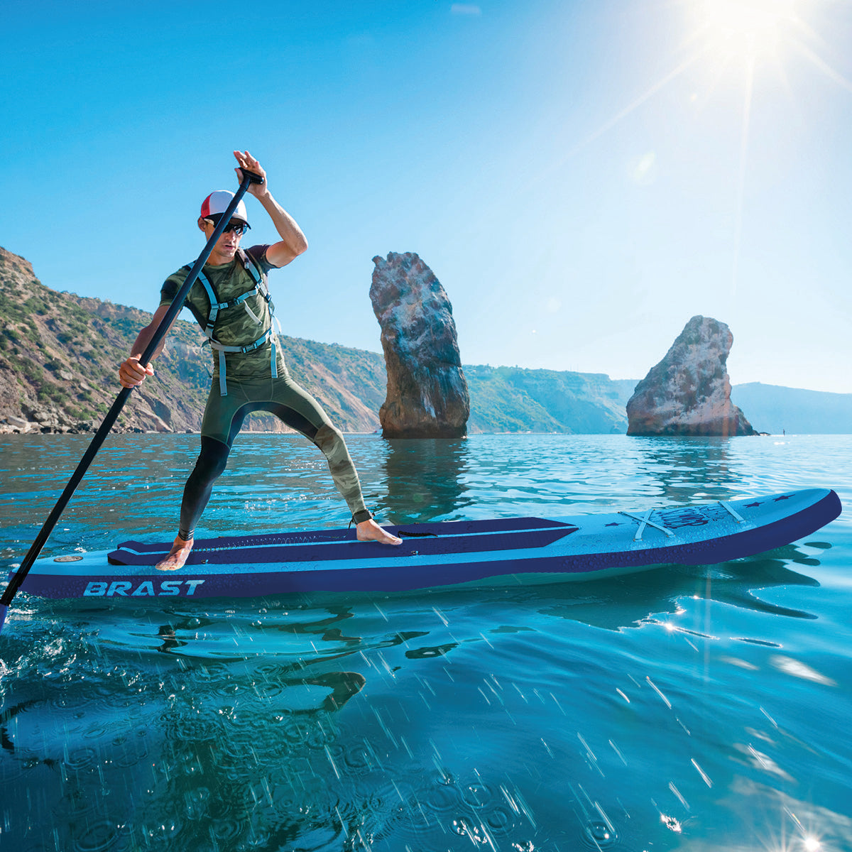 Aufblasbares SUP Board Set SUMMER 320 blue