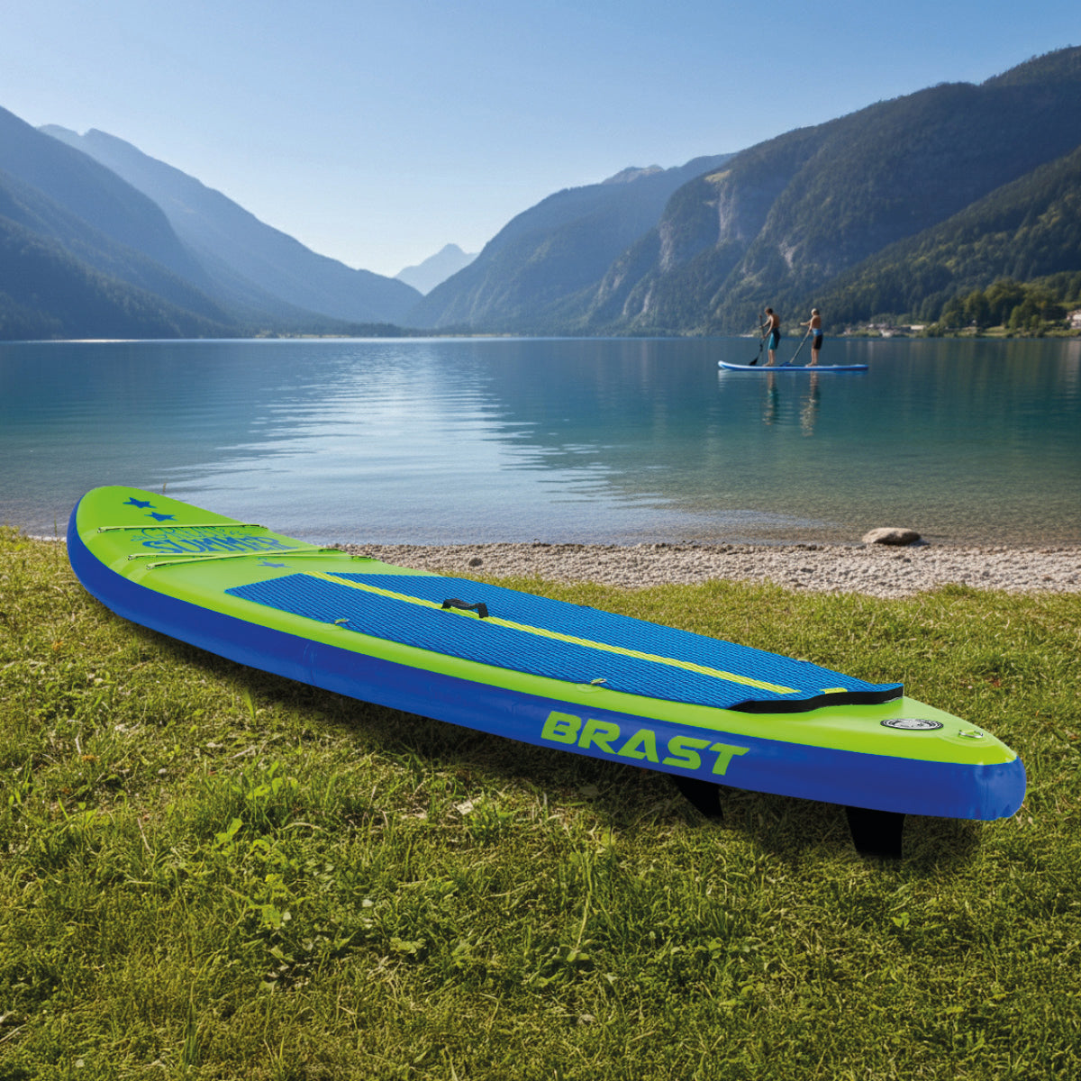 Aufblasbares SUP Board Set mit Sitz SUMMER 320 green