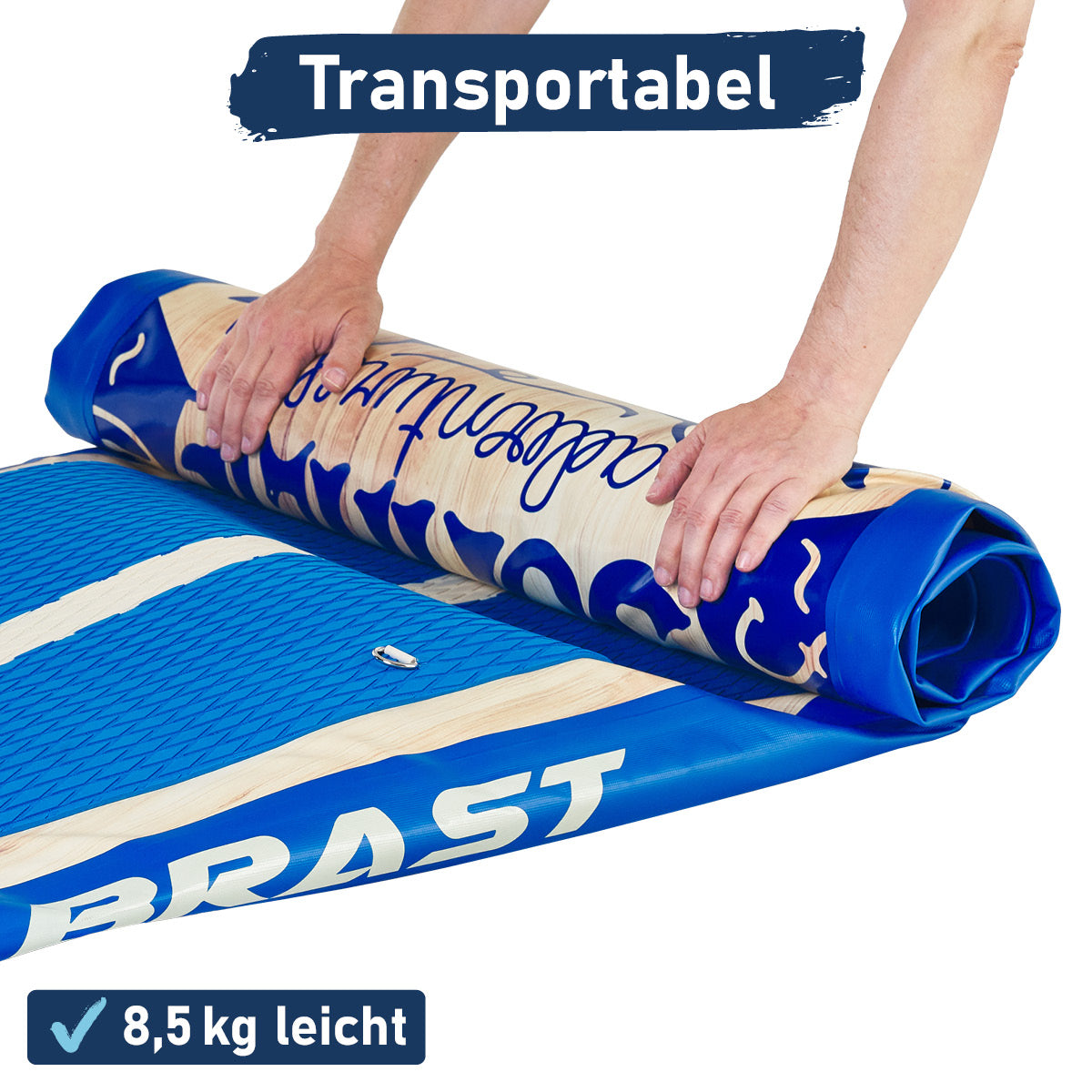 Aufblasbares SUP Board Set SUMMER 320 natural blue