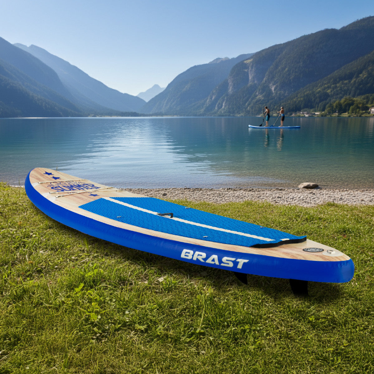 Aufblasbares SUP Board Set SUMMER 320 natural blue