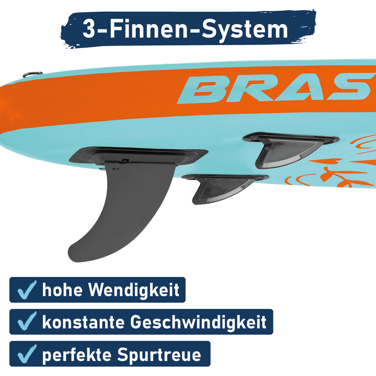 Aufblasbares SUP Board Set SUMMER 320 türkis