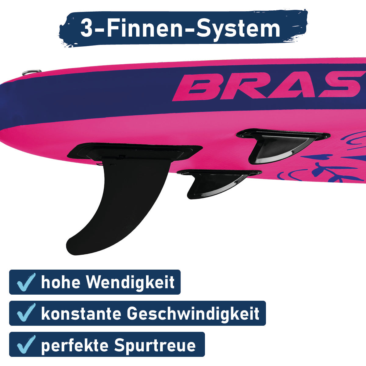 Aufblasbares SUP Board Set SUMMER 320 pink