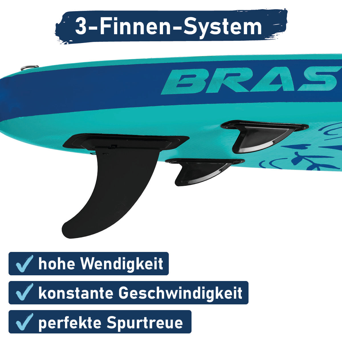 Aufblasbares SUP Board Set SUMMER 320 petrol