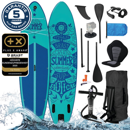 Aufblasbares SUP Board Set SUMMER 320 petrol
