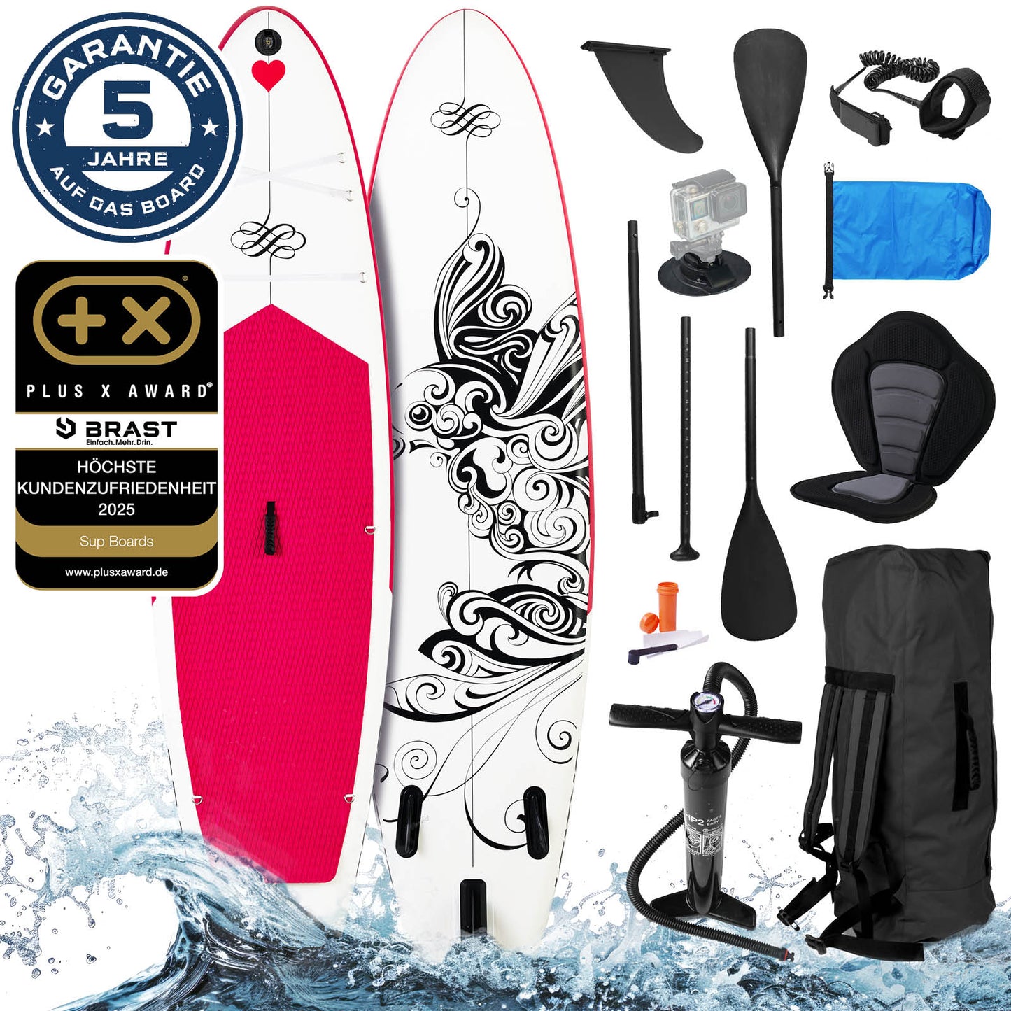 Aufblasbares SUP Board Set mit Sitz KOLIRBI 300