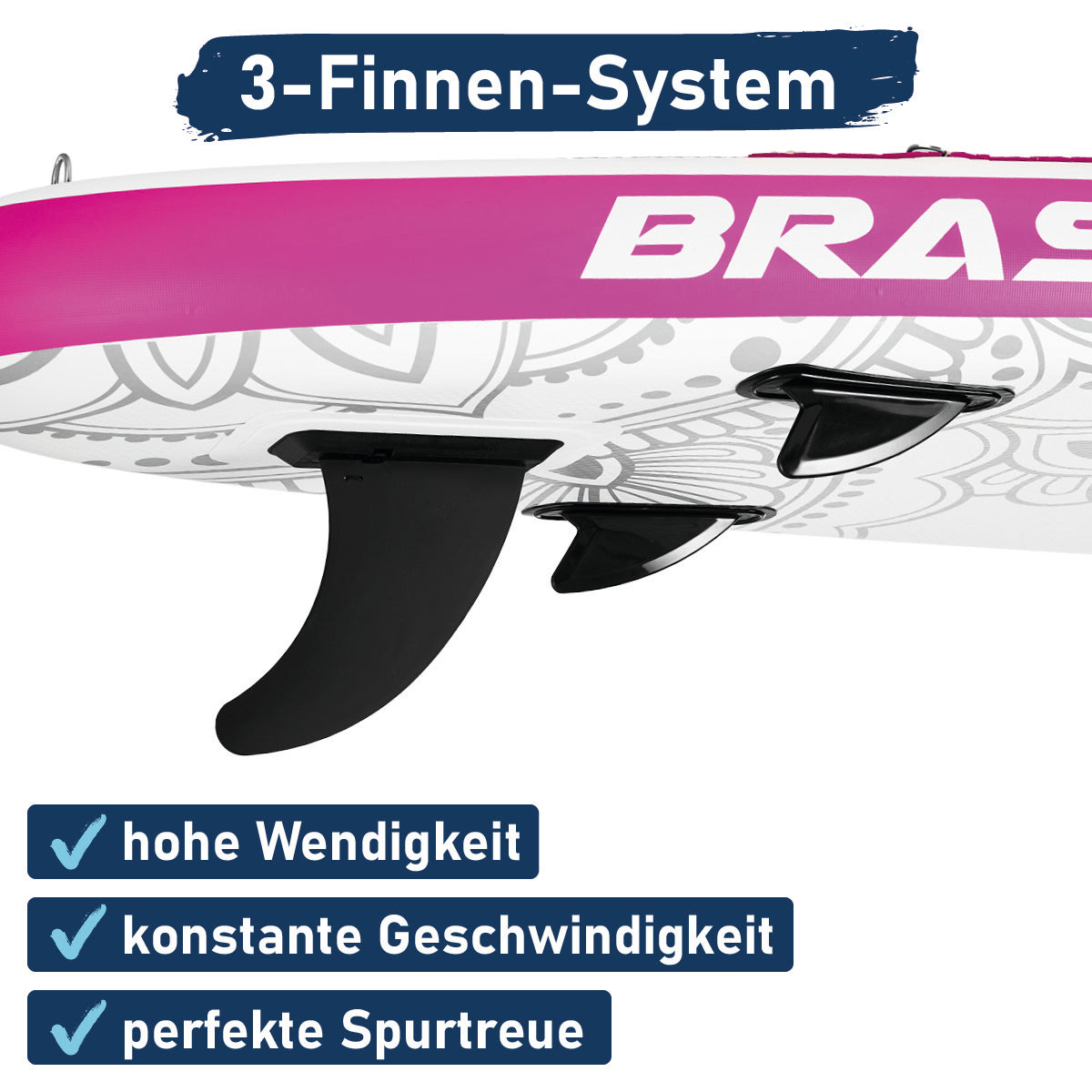 Aufblasbares SUP Board Set mit Sitz FLOWER 300