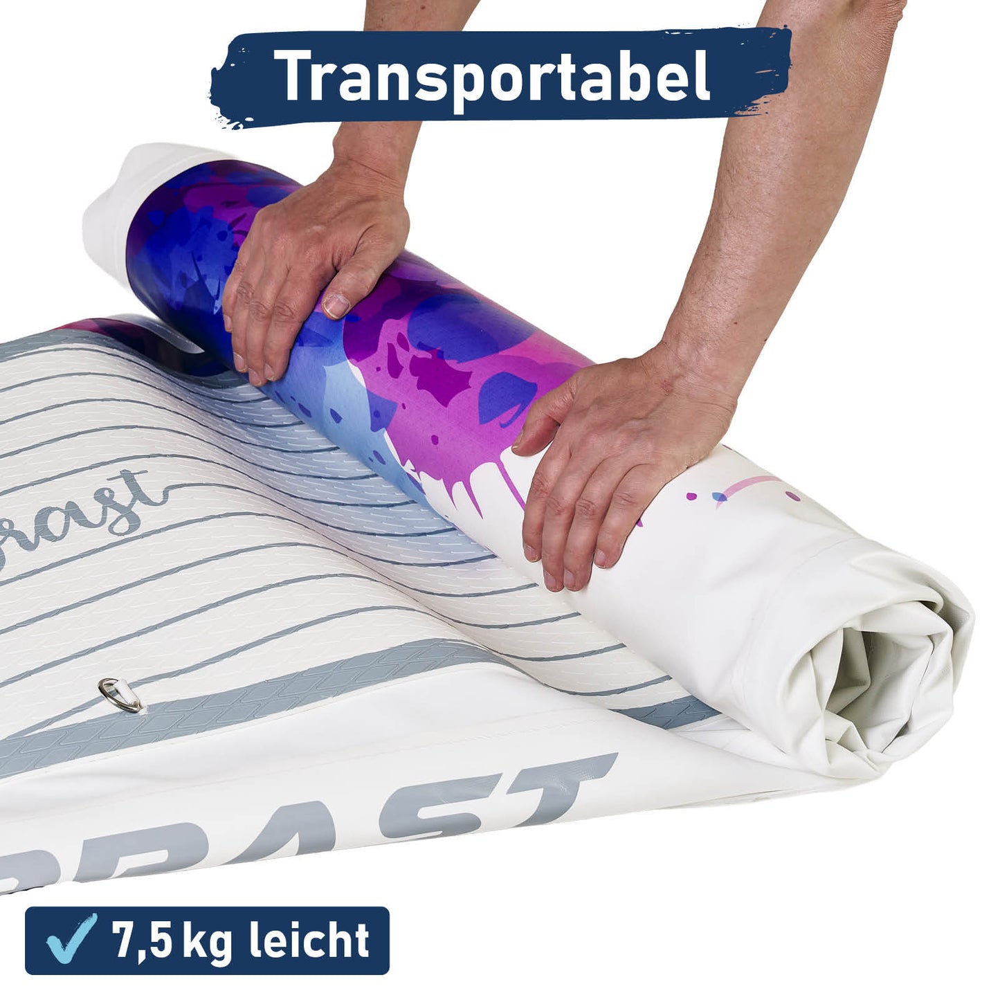 Aufblasbares SUP Board Set mit Sitz RAINBOW 300