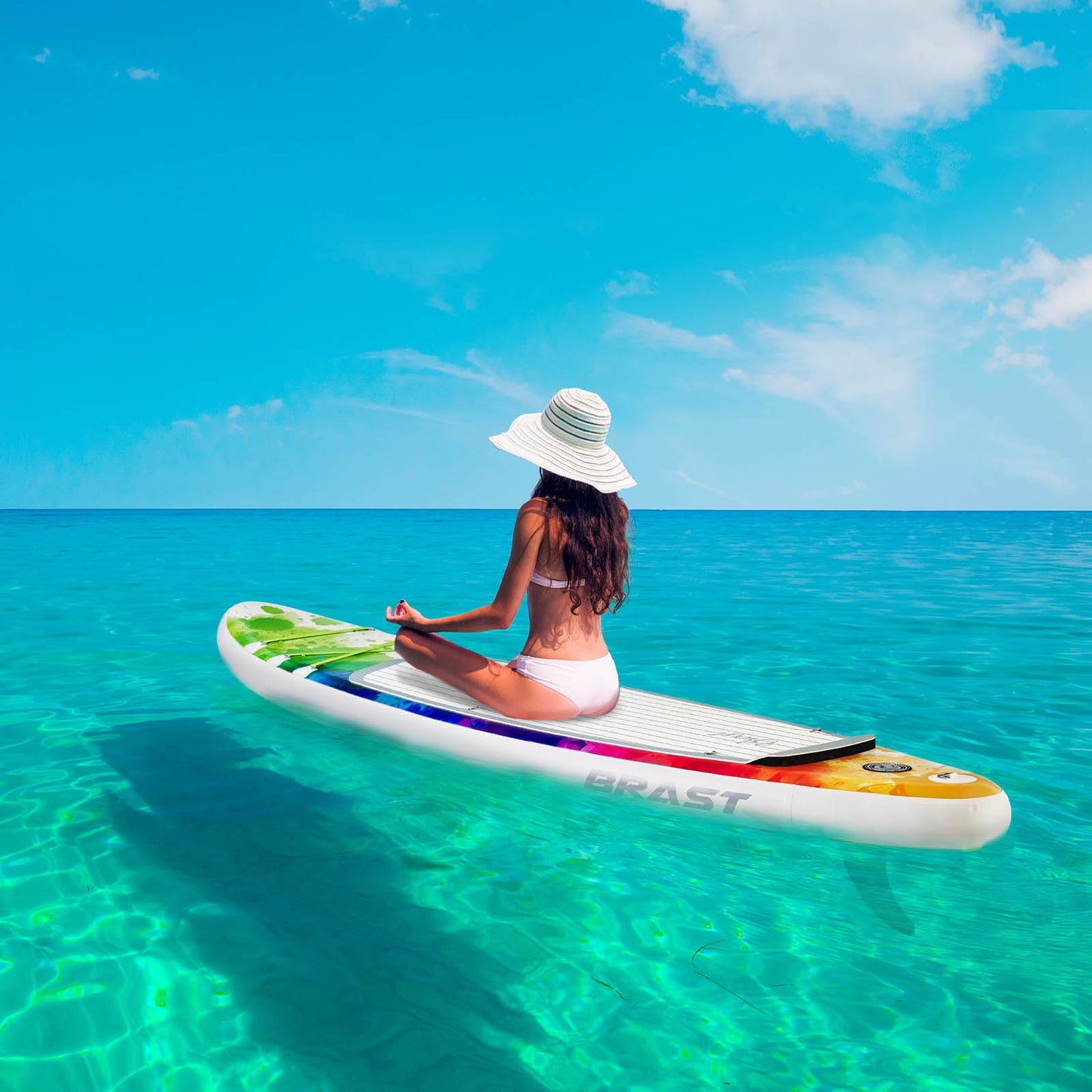 Aufblasbares SUP Board Set mit Sitz RAINBOW 300