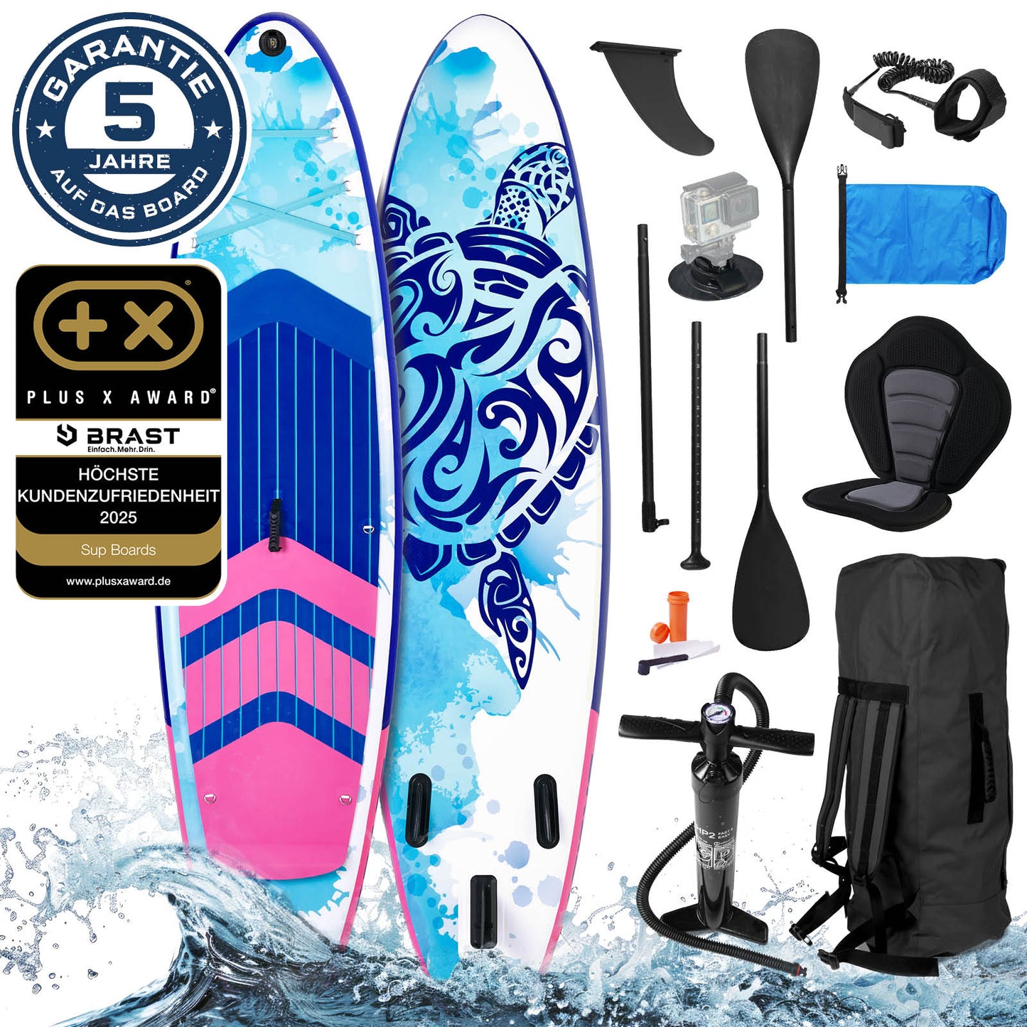 Aufblasbares SUP Board Set mit Sitz WATER 300