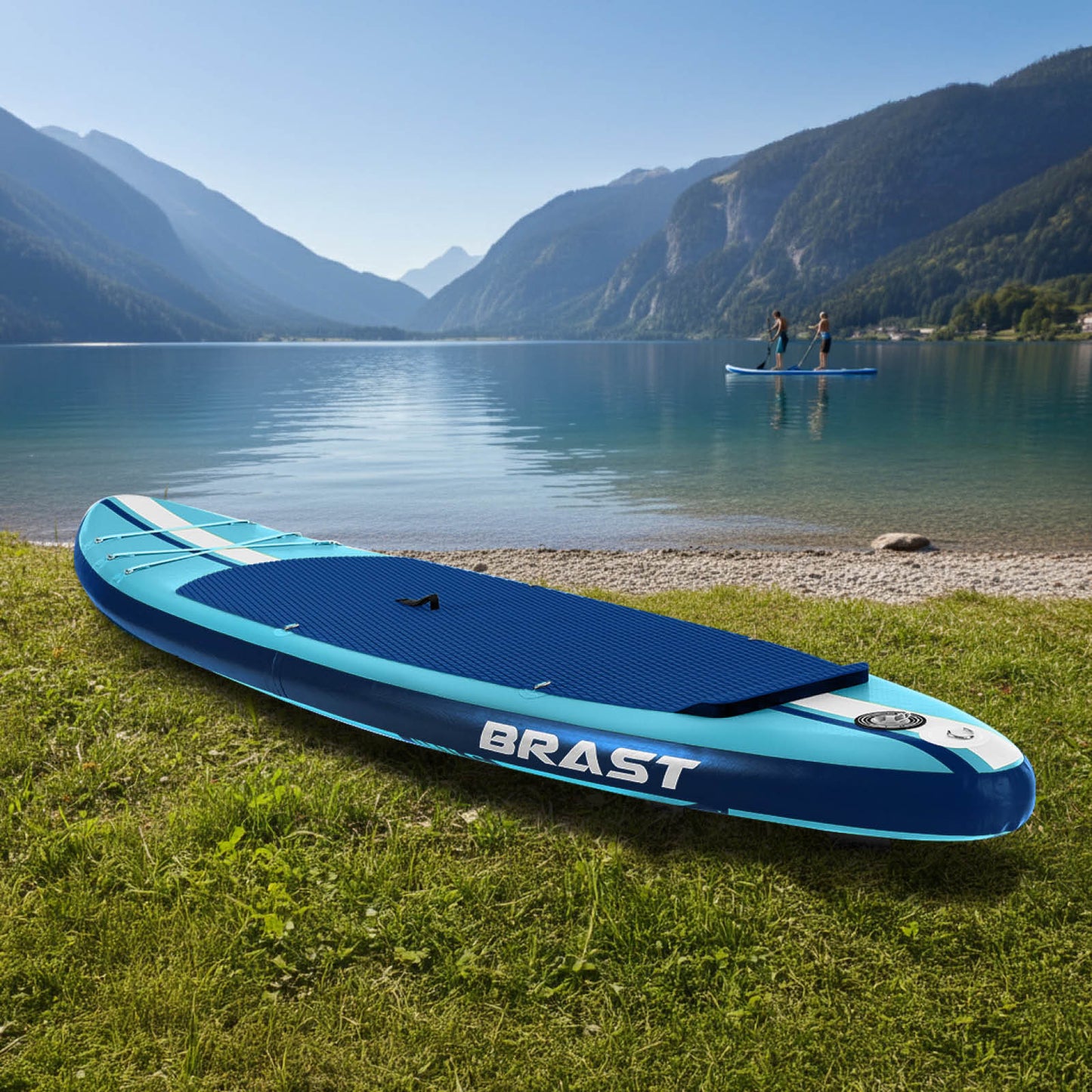 Aufblasbares SUP Board Set mit Sitz SHARK 320 blue