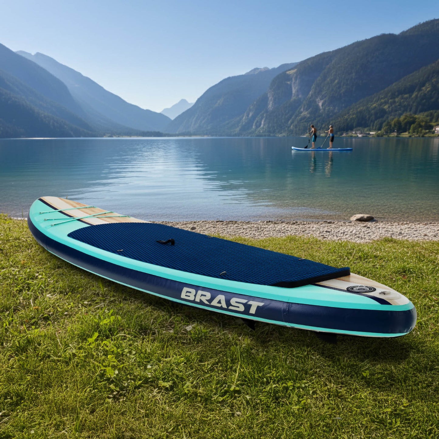 Aufblasbares SUP Board Set mit Sitz SHARK 320 nature