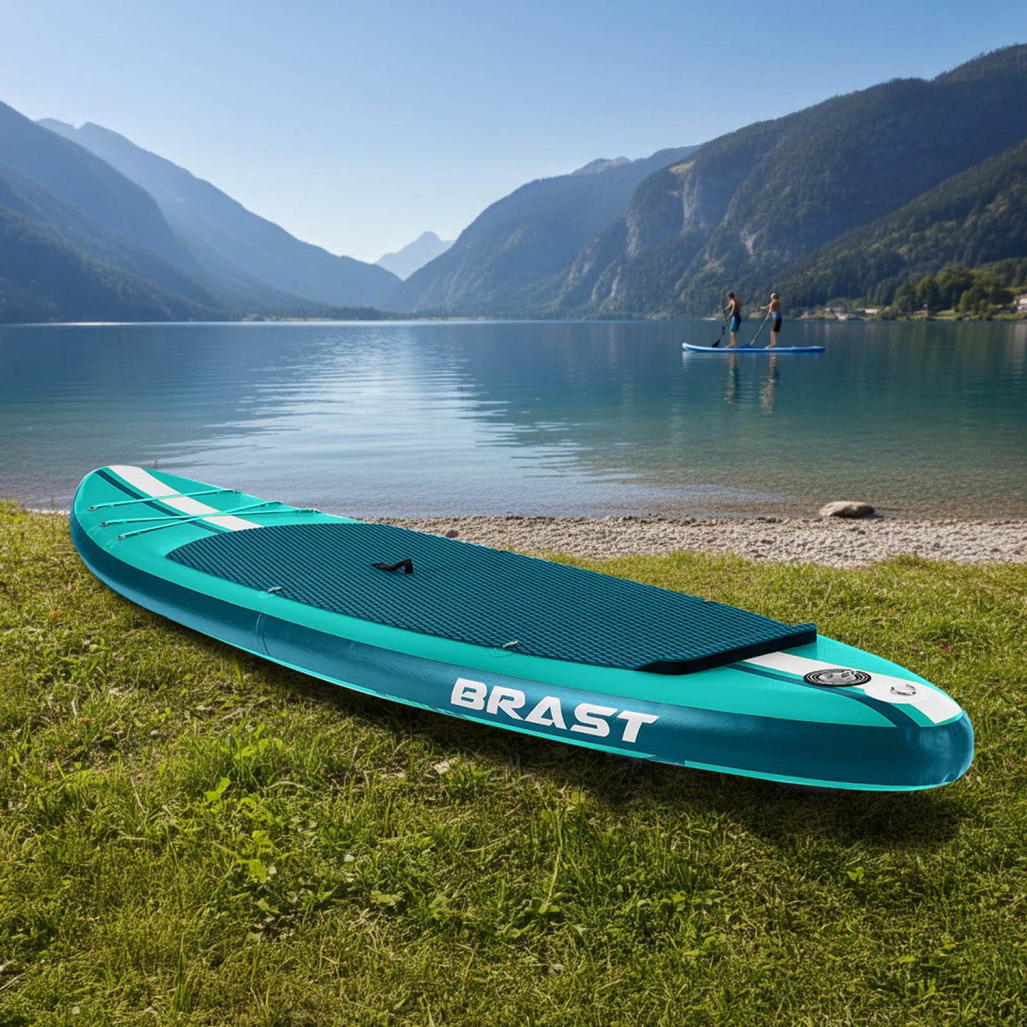 SUP Board aufblasbar mit Sitz SHARK 320 petrol