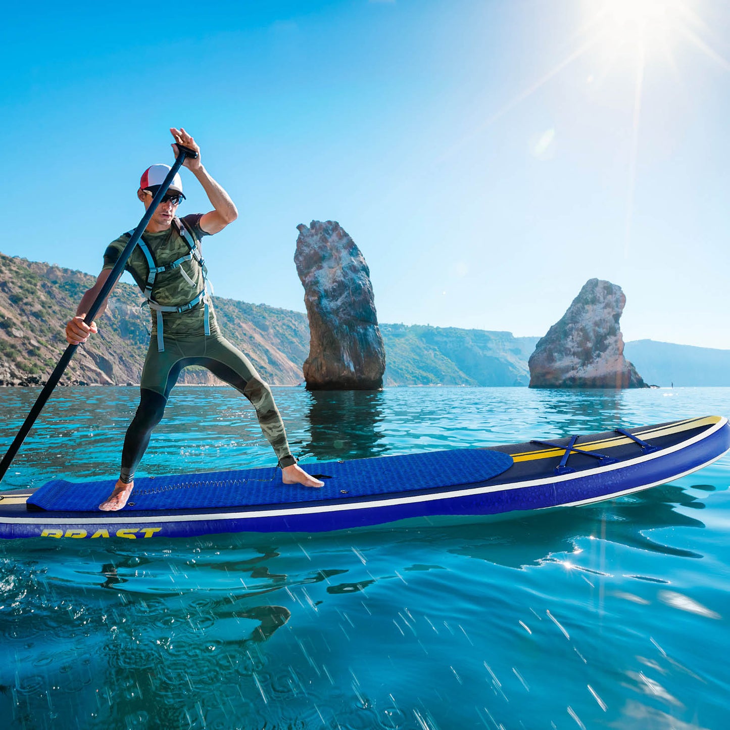 SUP Board aufblasbar mit Sitz SHARK 320 Deluxe