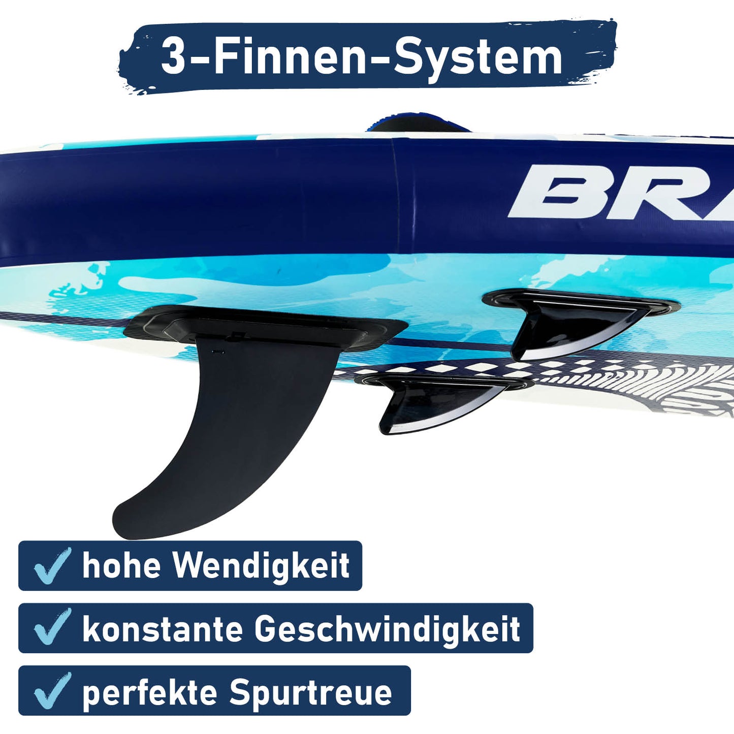 SUP Board aufblasbar mit Sitz SHARK 320 Splash