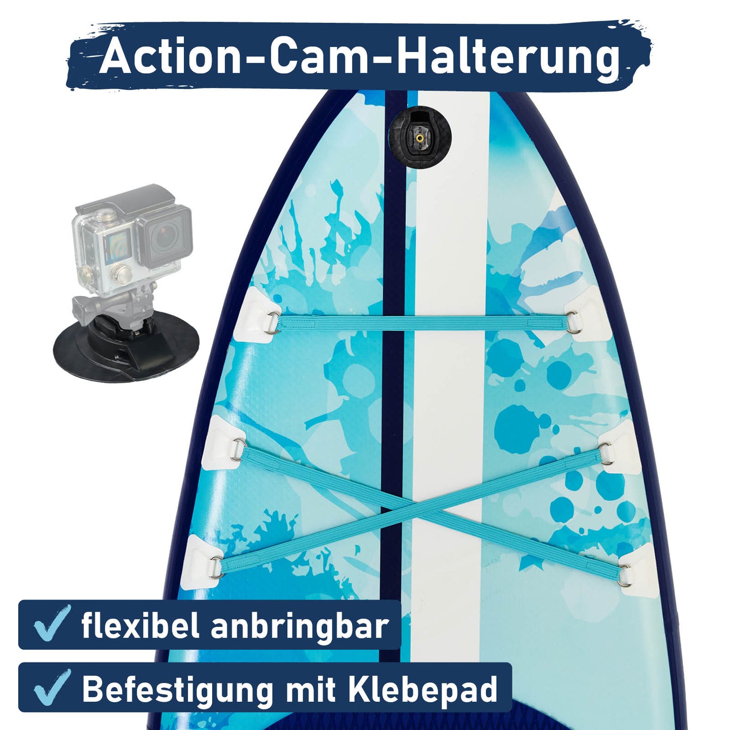 SUP Board aufblasbar mit Sitz SHARK 320 Splash
