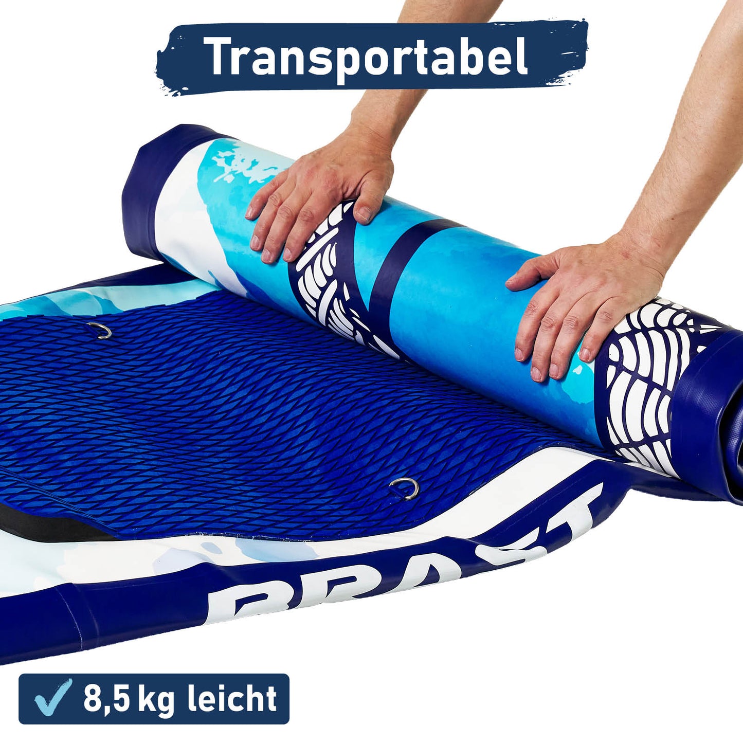 SUP Board aufblasbar mit Sitz SHARK 320 Splash