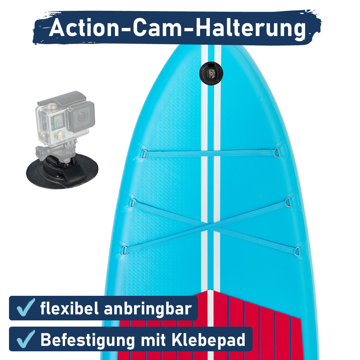 SUP Board aufblasbar TURTLE 320 blue