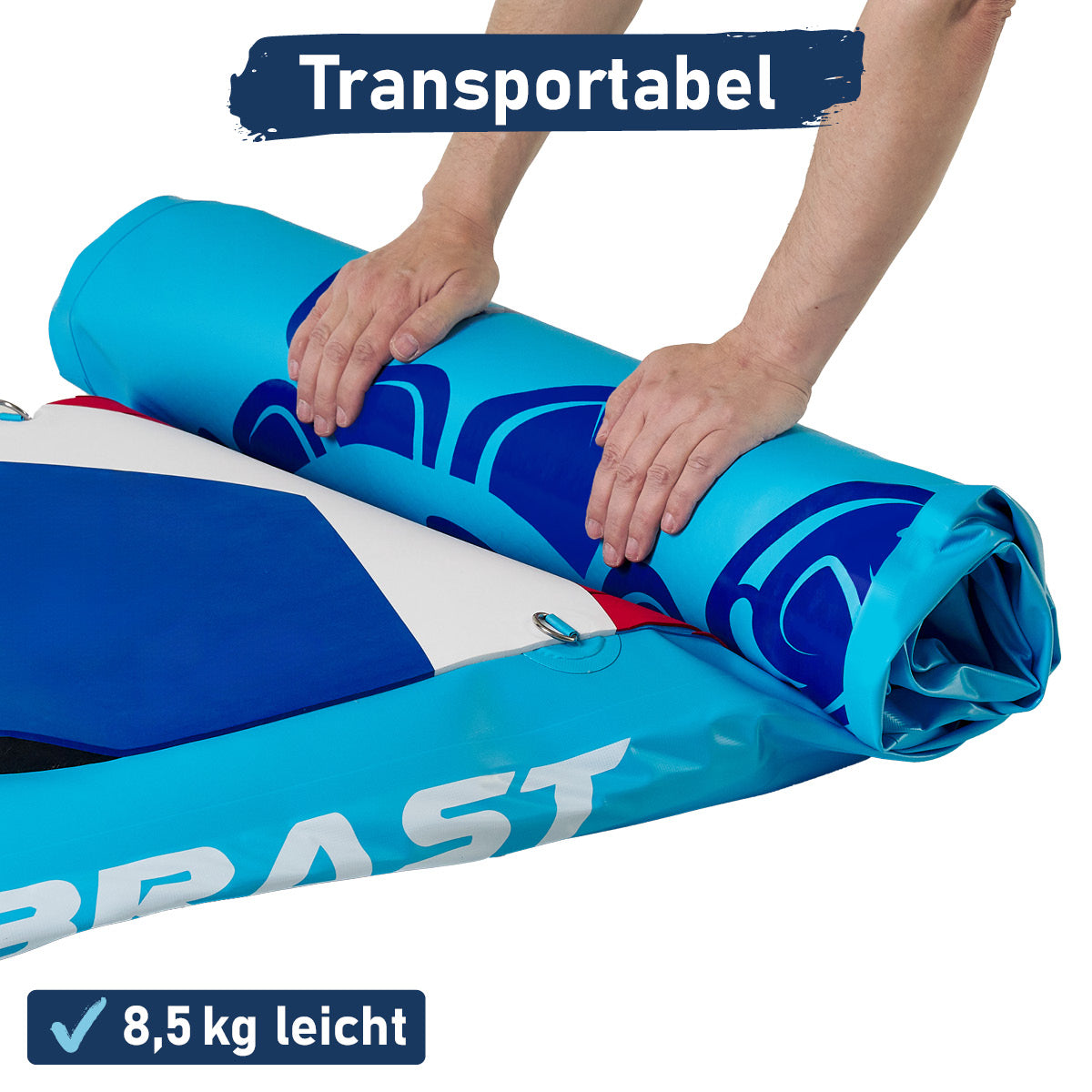 SUP Board aufblasbar TURTLE 320 blue