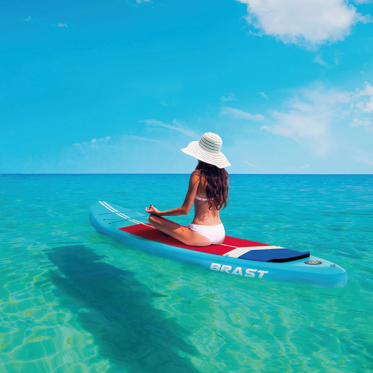 SUP Board aufblasbar TURTLE 320 blue