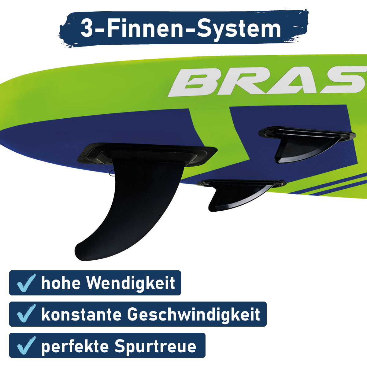 SUP Board aufblasbar TURTLE 320 green