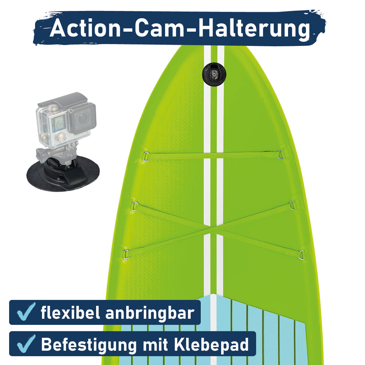SUP Board aufblasbar TURTLE 320 green