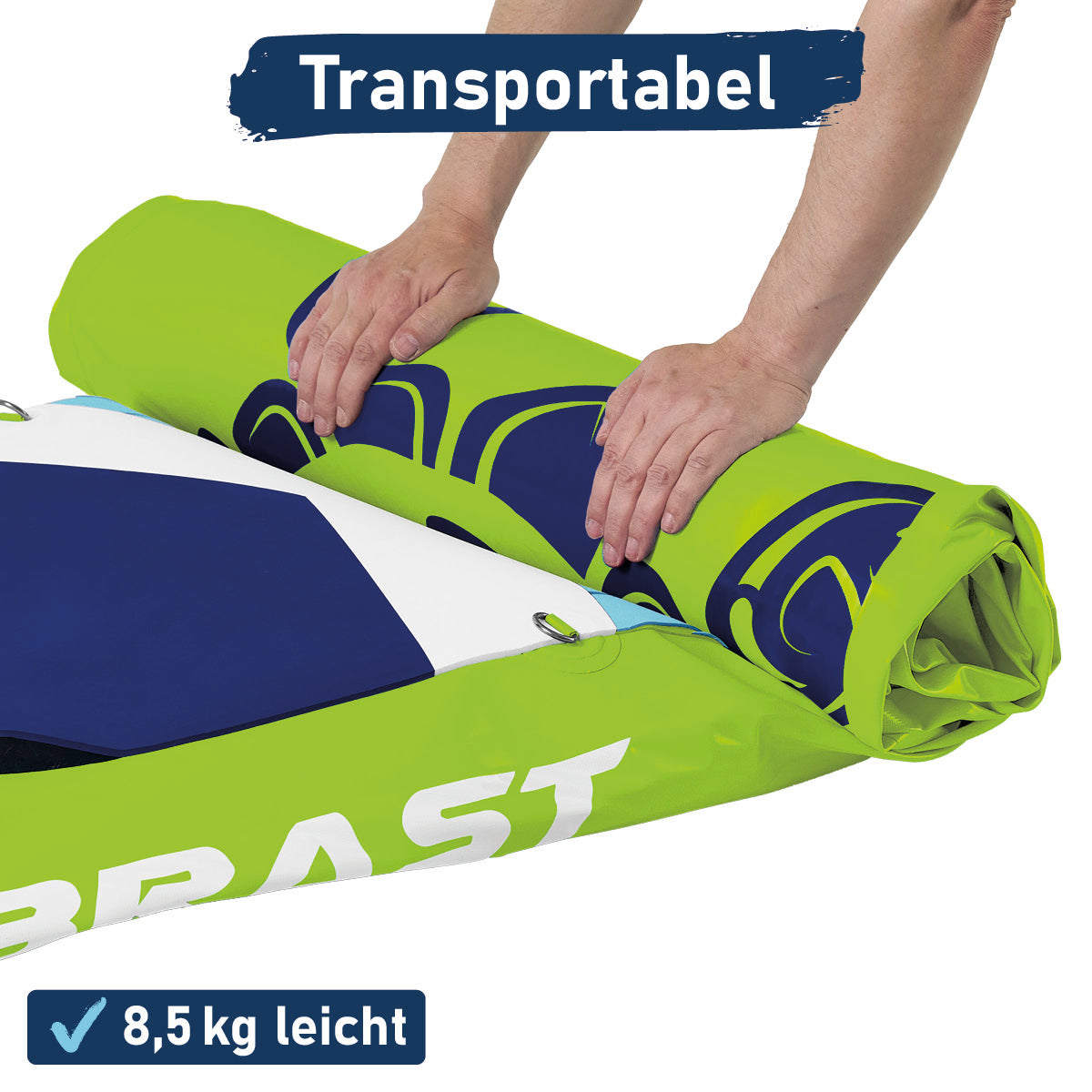 SUP Board aufblasbar TURTLE 320 green