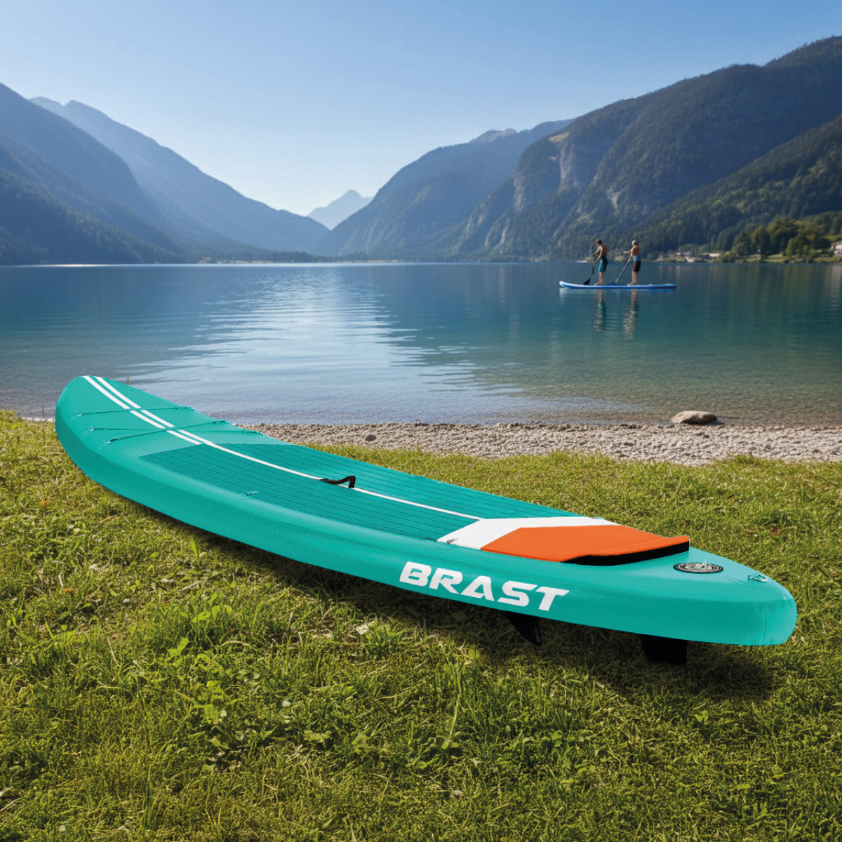 SUP Board aufblasbar TURTLE 320 petrol