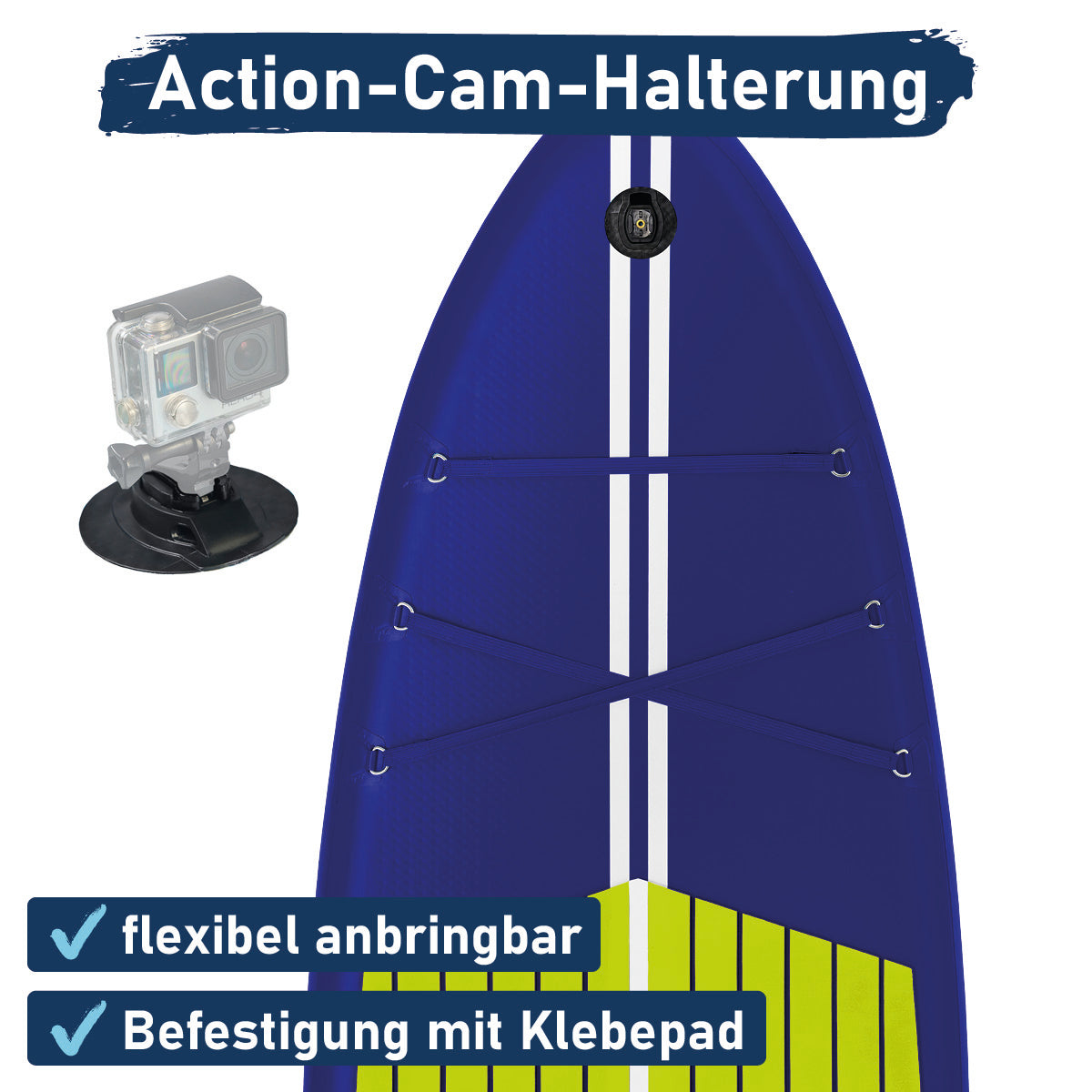SUP Board aufblasbar TURTLE 320 dark blue