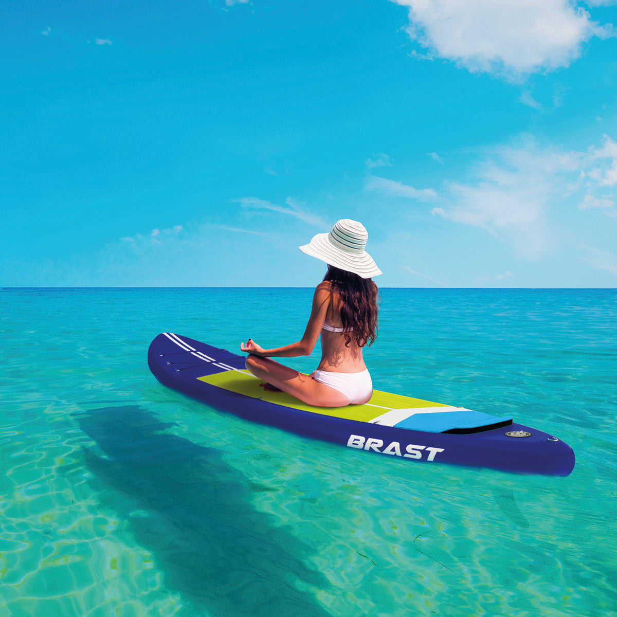 SUP Board aufblasbar TURTLE 320 dark blue