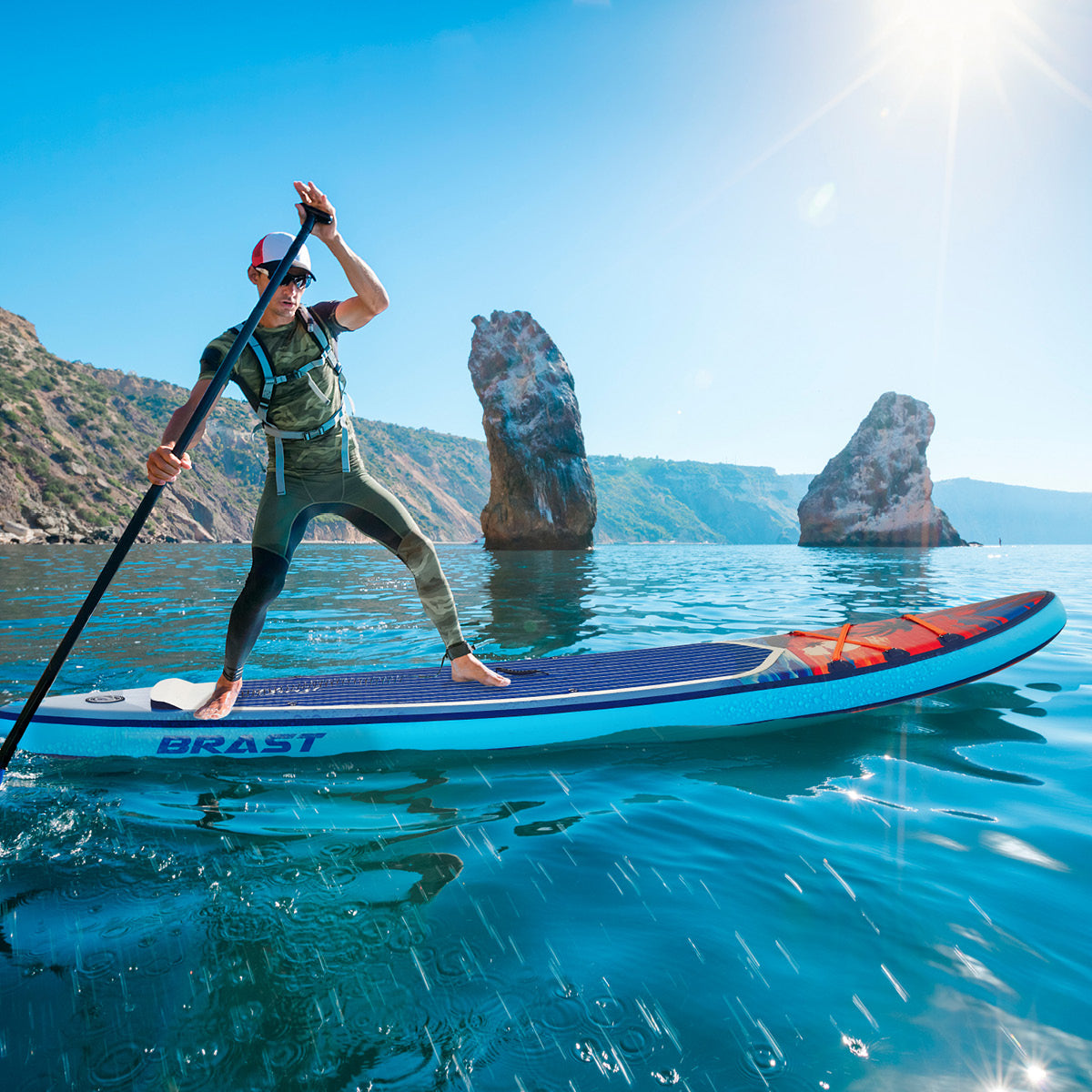SUP Board aufblasbar TROPIC 320 Sunset