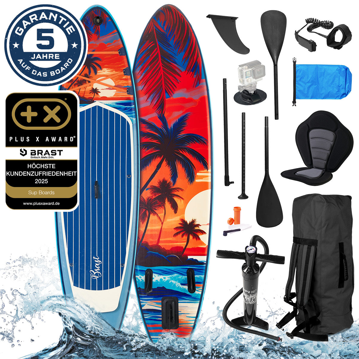 SUP Board aufblasbar TROPIC 320 Sunset