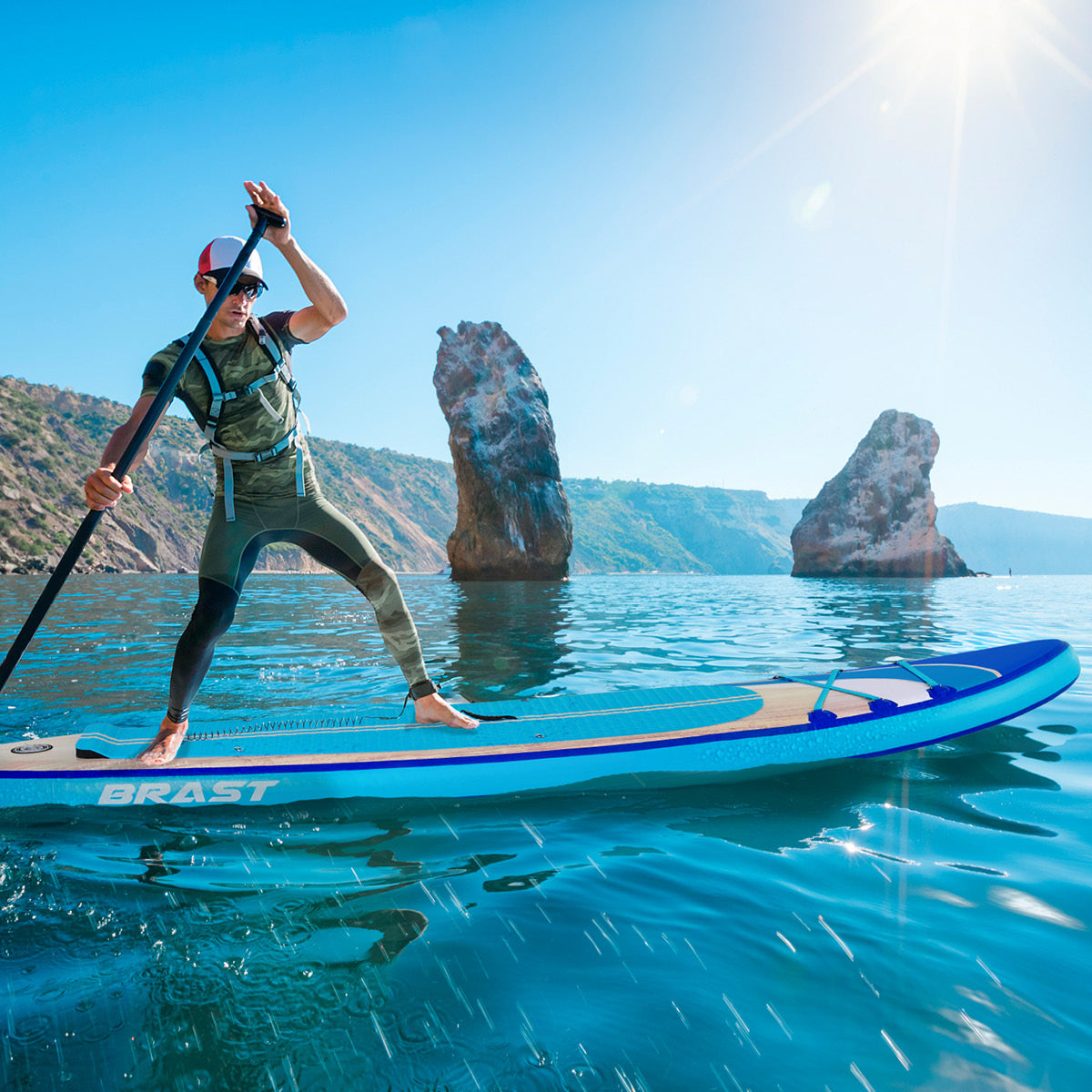 SUP Board aufblasbar TROPIC 320 Wave
