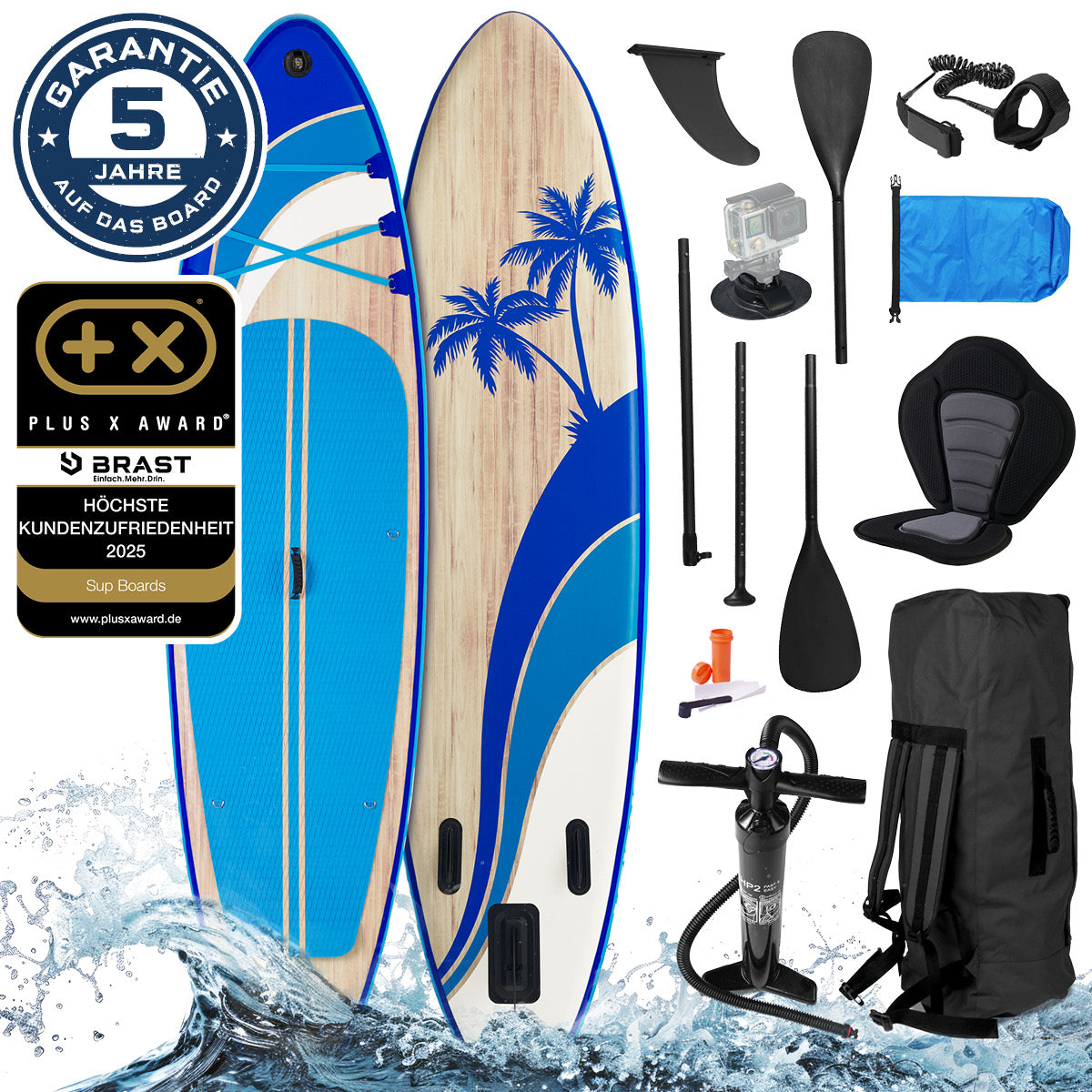 SUP Board aufblasbar TROPIC 320 Wave