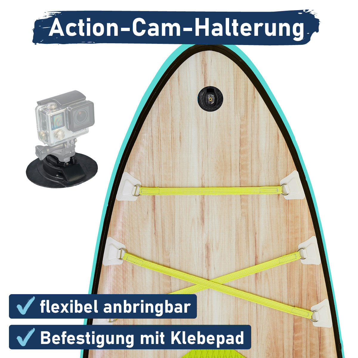 SUP Board aufblasbar TROPIC 320 petrol