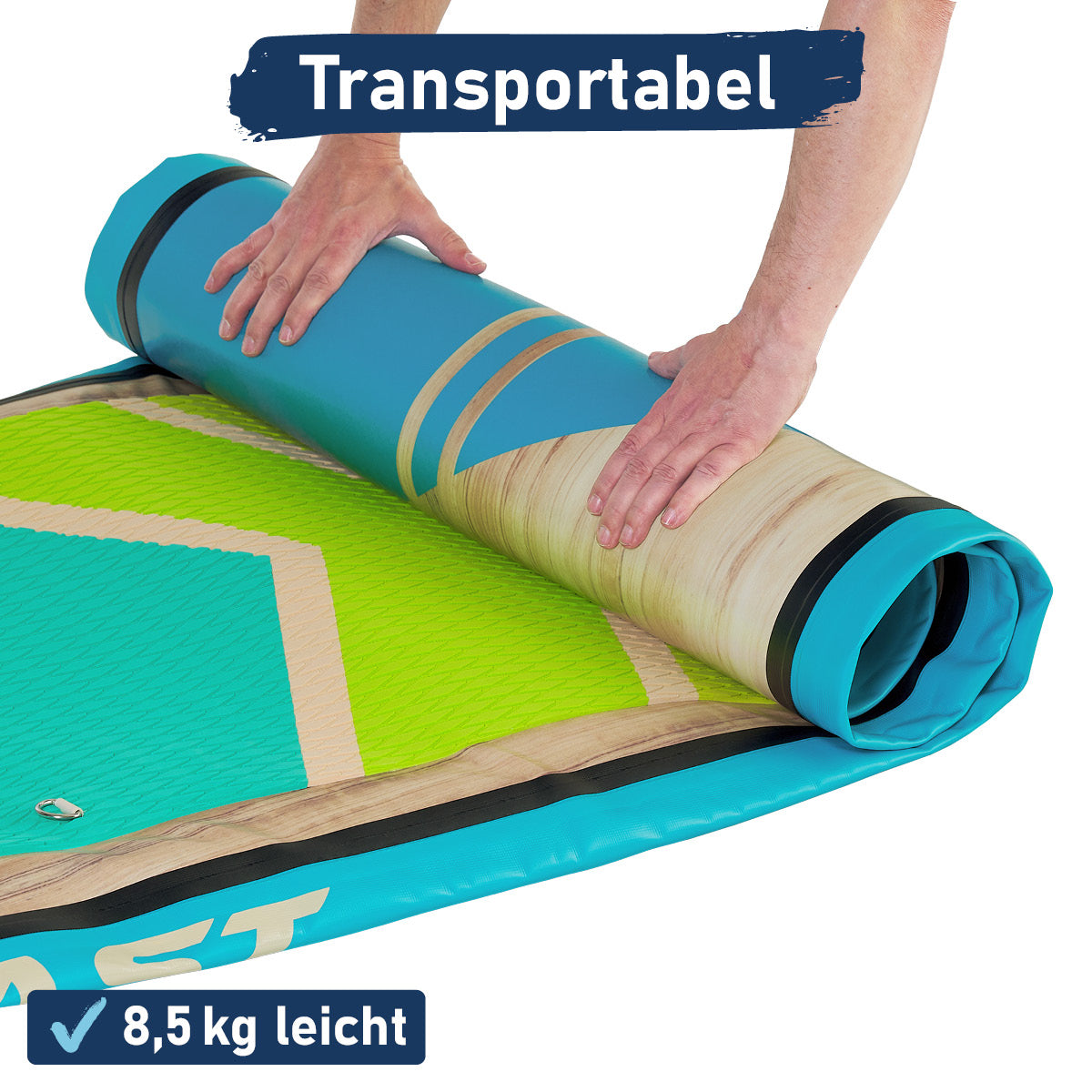 SUP Board aufblasbar TROPIC 320 petrol