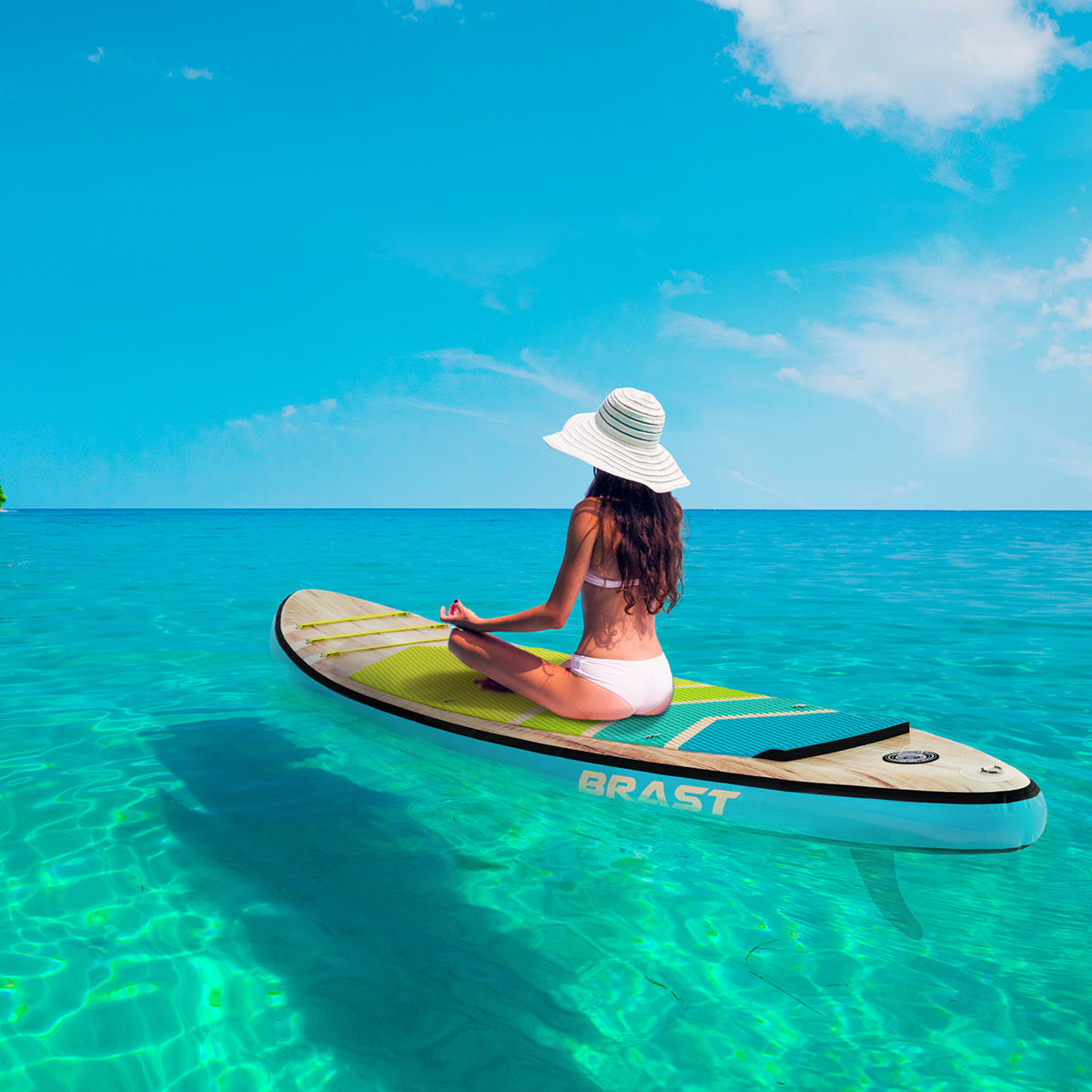 SUP Board aufblasbar TROPIC 320 petrol