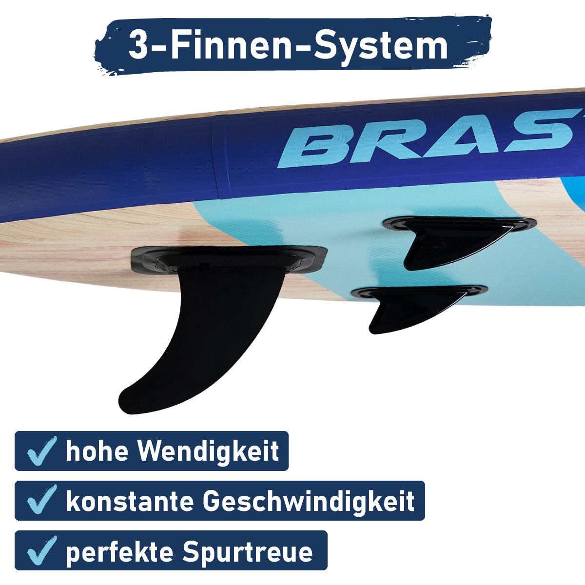 SUP Board aufblasbar TROPIC 320 blue