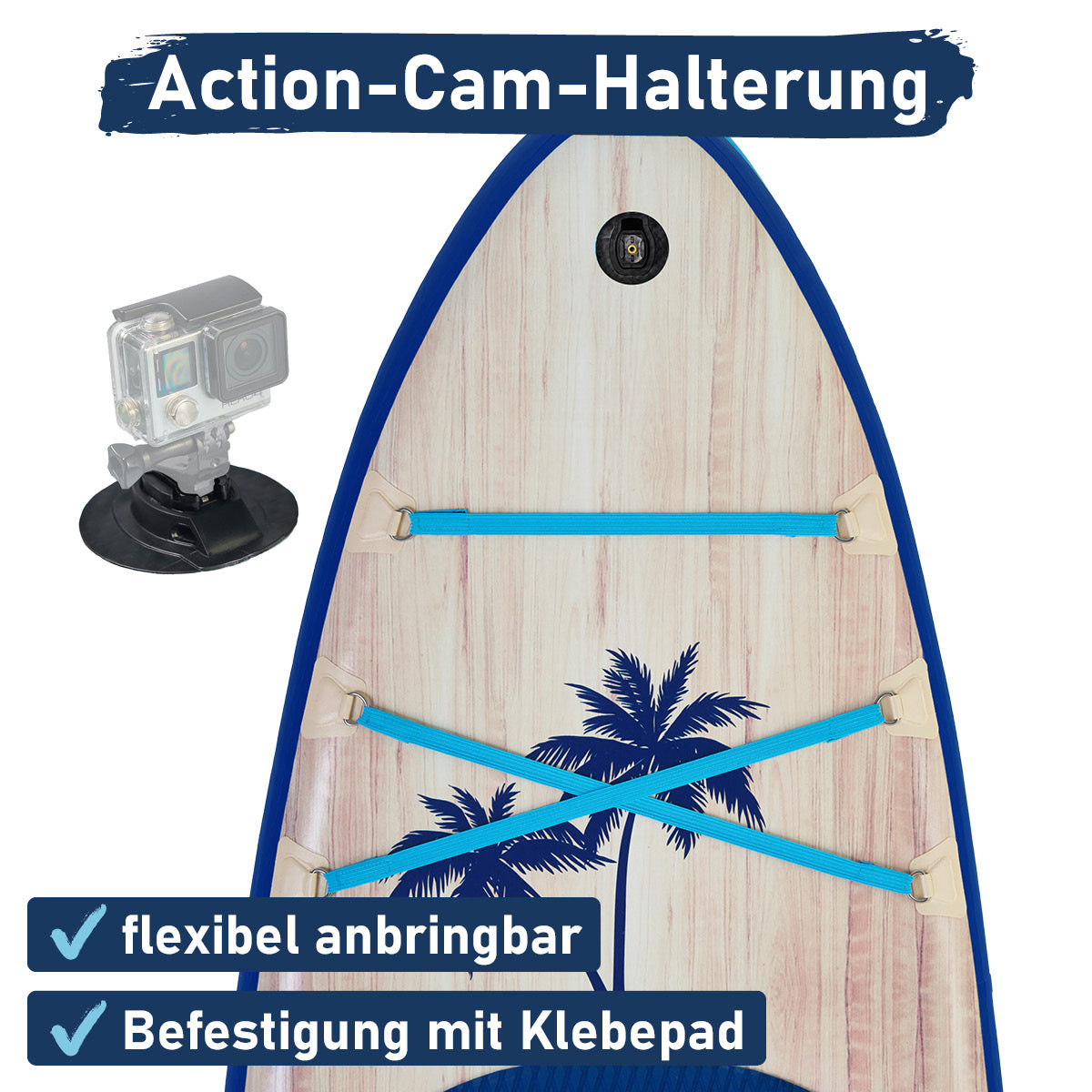 SUP Board aufblasbar TROPIC 320 blue