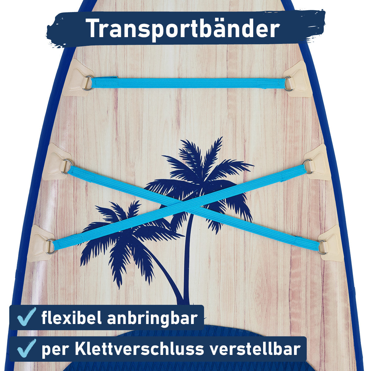 SUP Board aufblasbar TROPIC 320 blue
