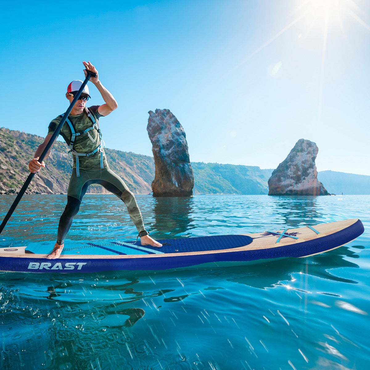 SUP Board aufblasbar TROPIC 320 blue