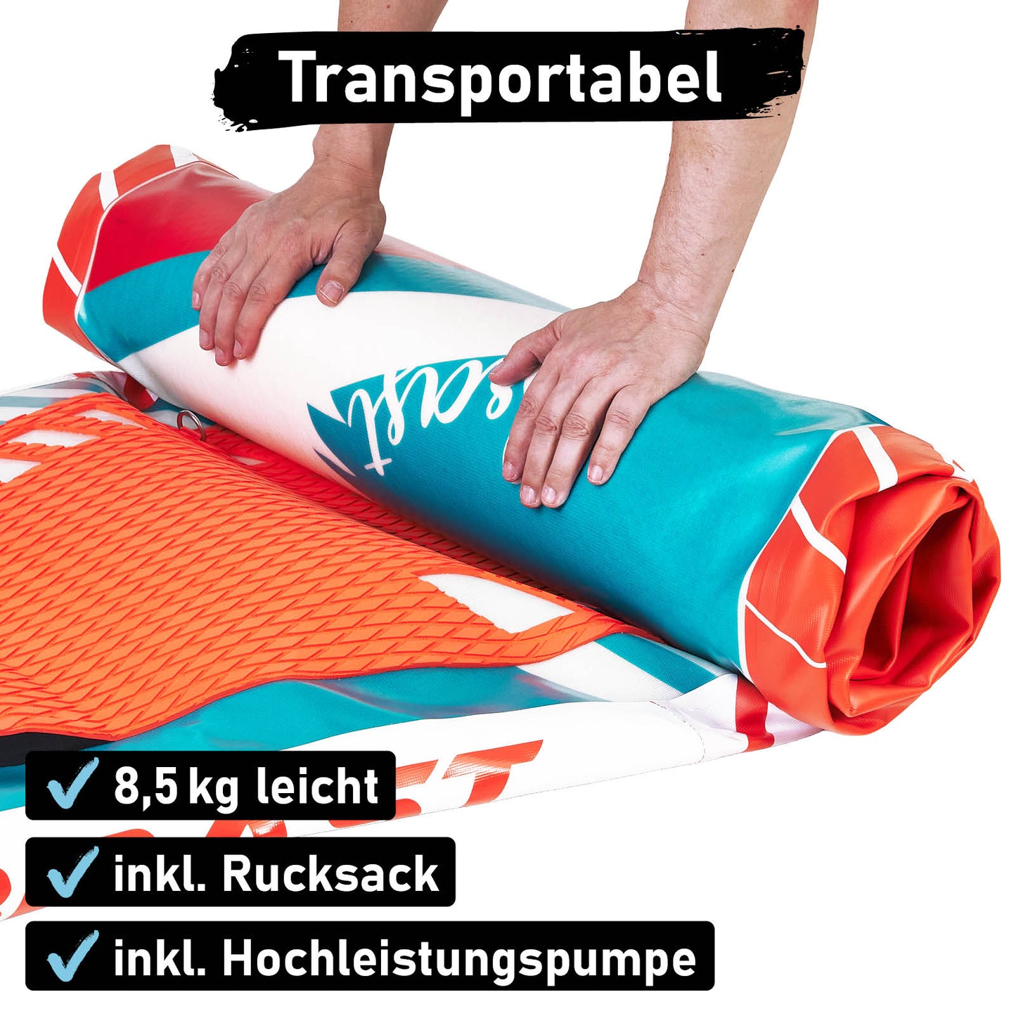 SUP Board aufblasbar LED HAWAII 320